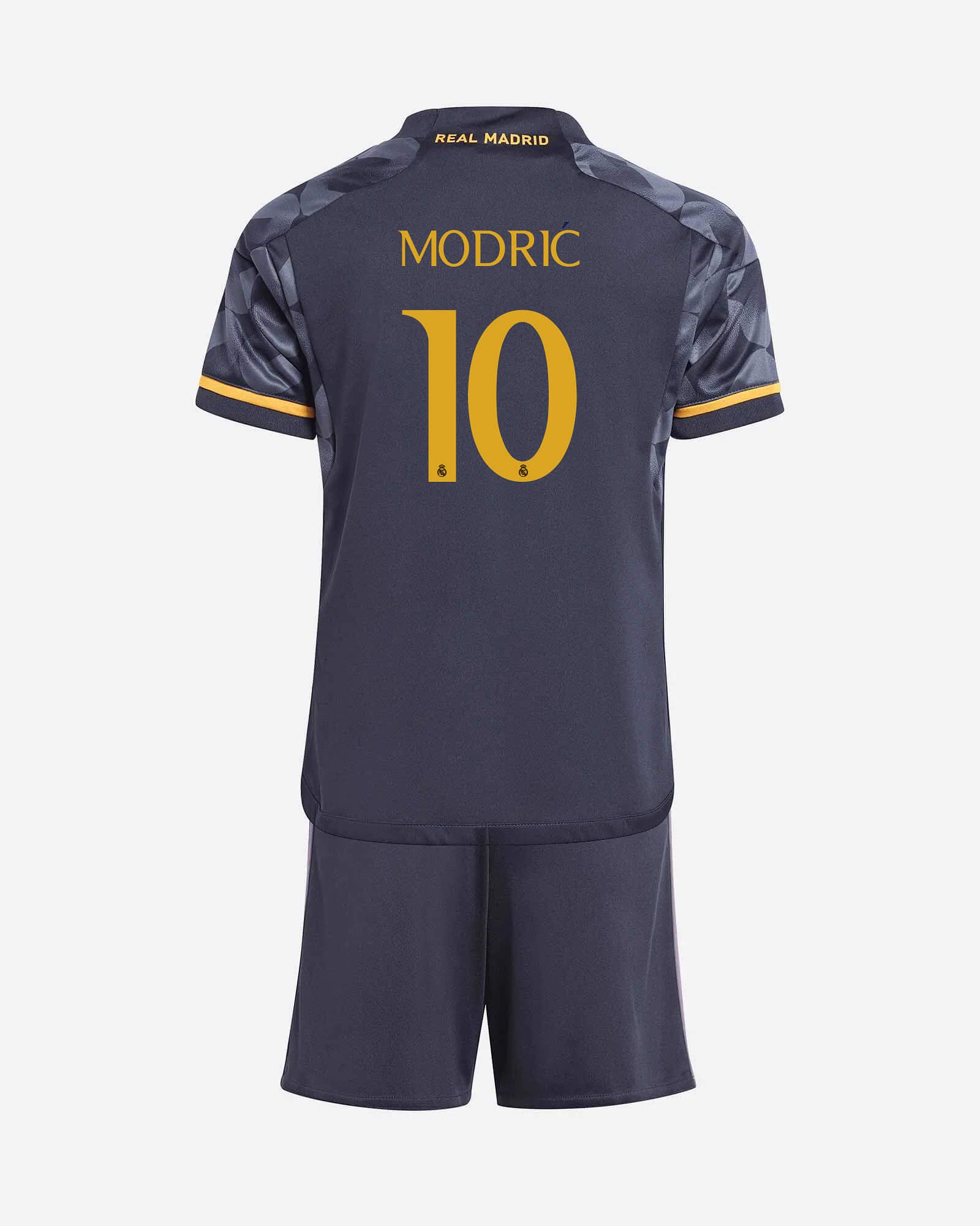 Conjunto 2ª Real Madrid 2023/2024 Modric - Fútbol Factory