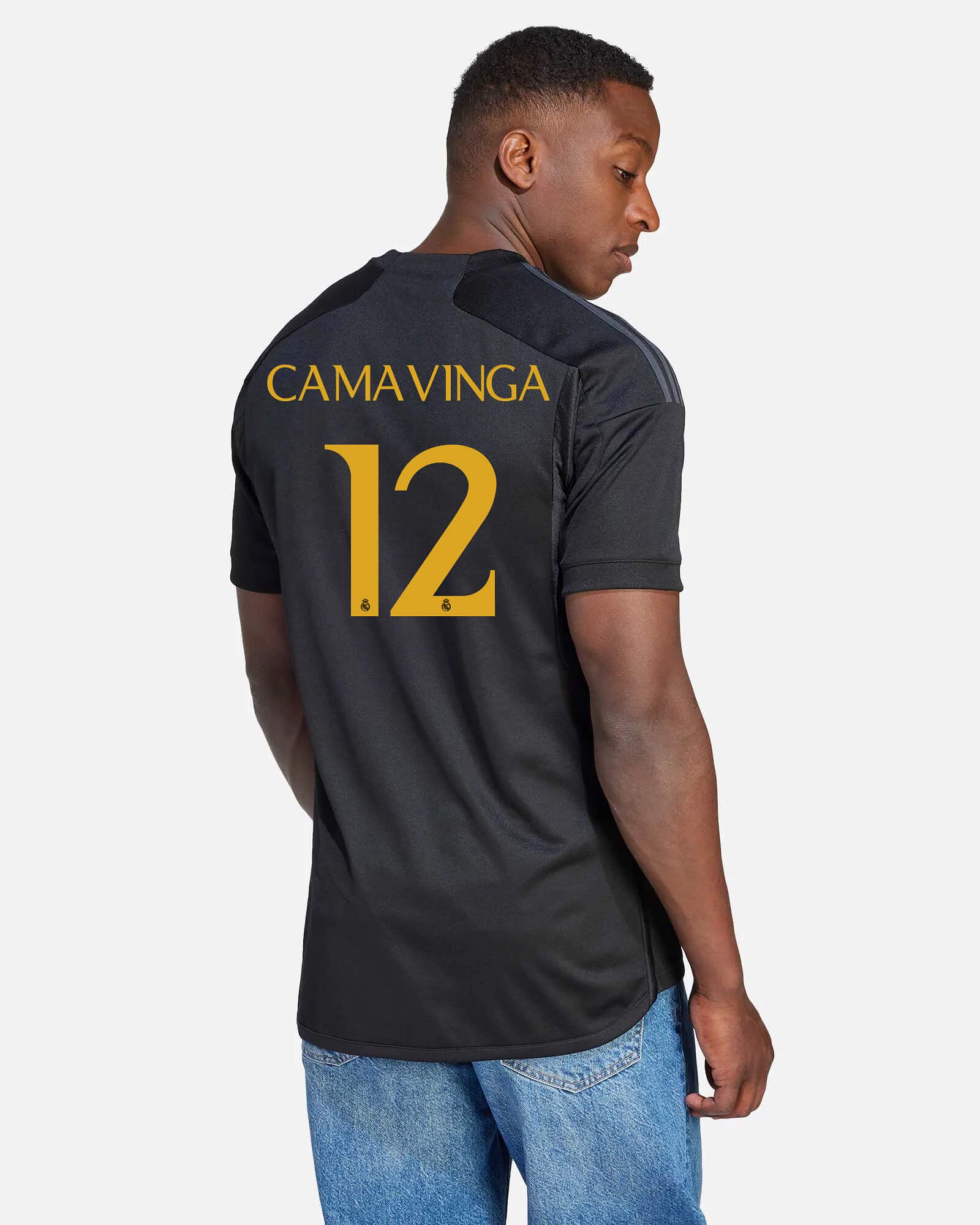 Camiseta 3ª Real Madrid 2023/2024 Camavinga - Fútbol Factory