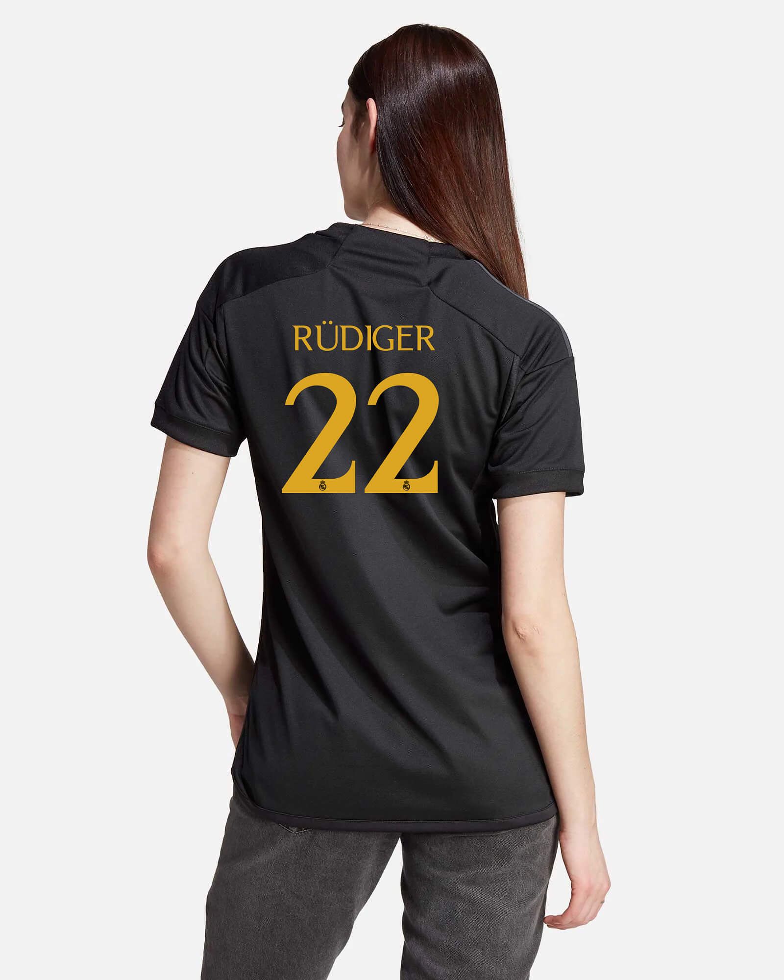 Camiseta 3ª Real Madrid 2023/2024 Rüdiger - Fútbol Factory