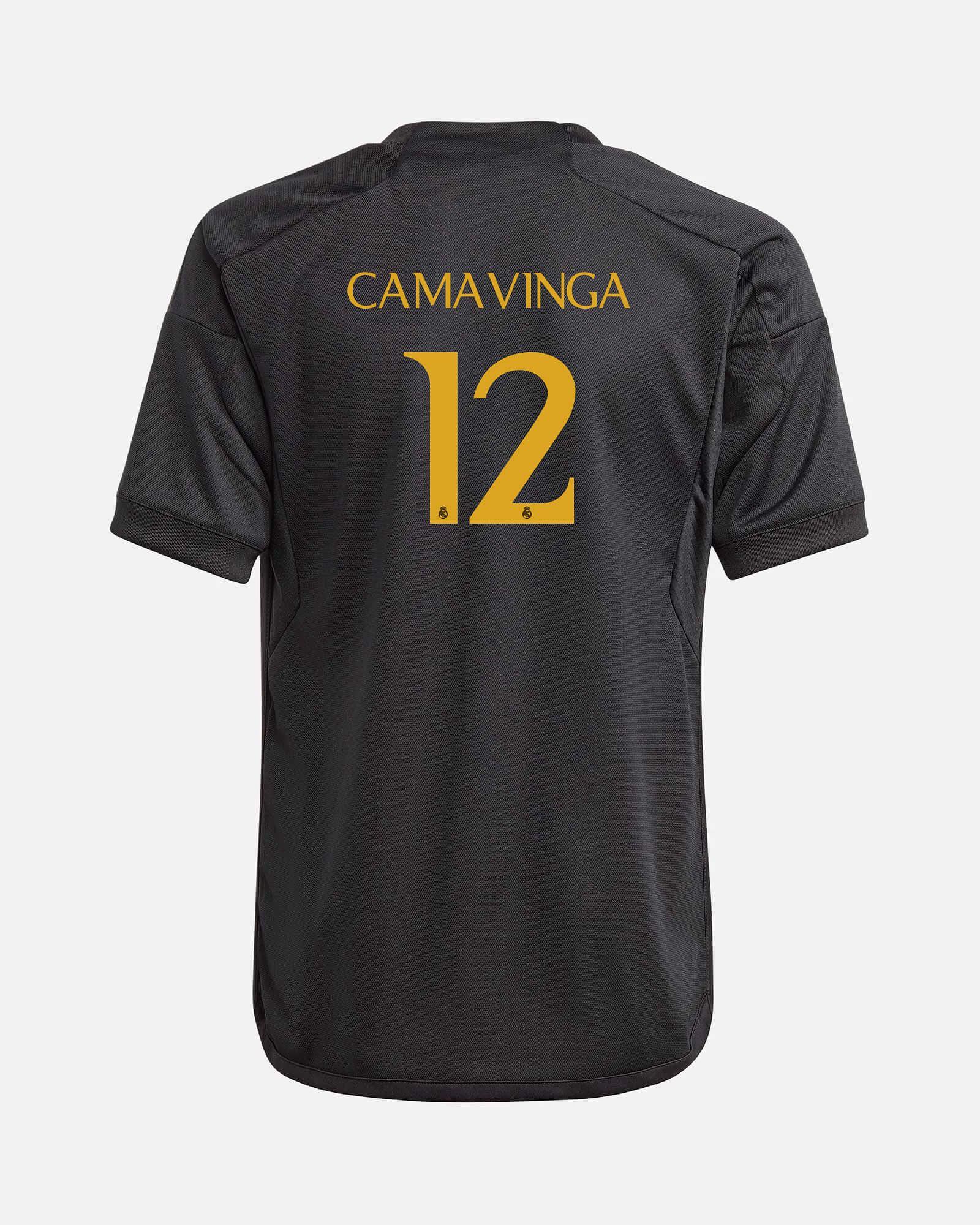 Camiseta 3ª Real Madrid 2023/2024 Camavinga - Fútbol Factory