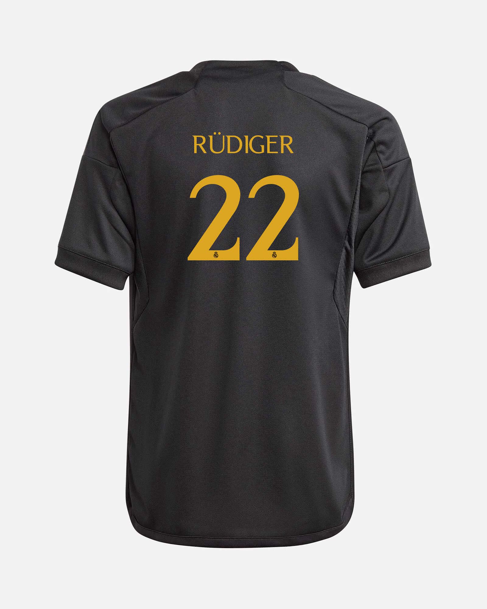 Camiseta 3ª Real Madrid 2023/2024 Rüdiger - Fútbol Factory