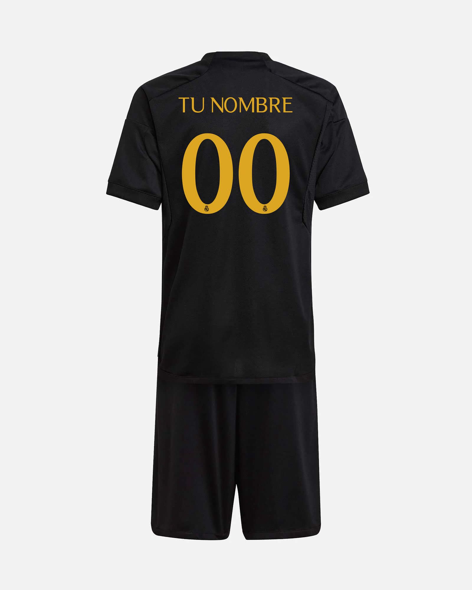 Conjunto 3ª Real Madrid 2023/2024  Personalizado - Fútbol Factory