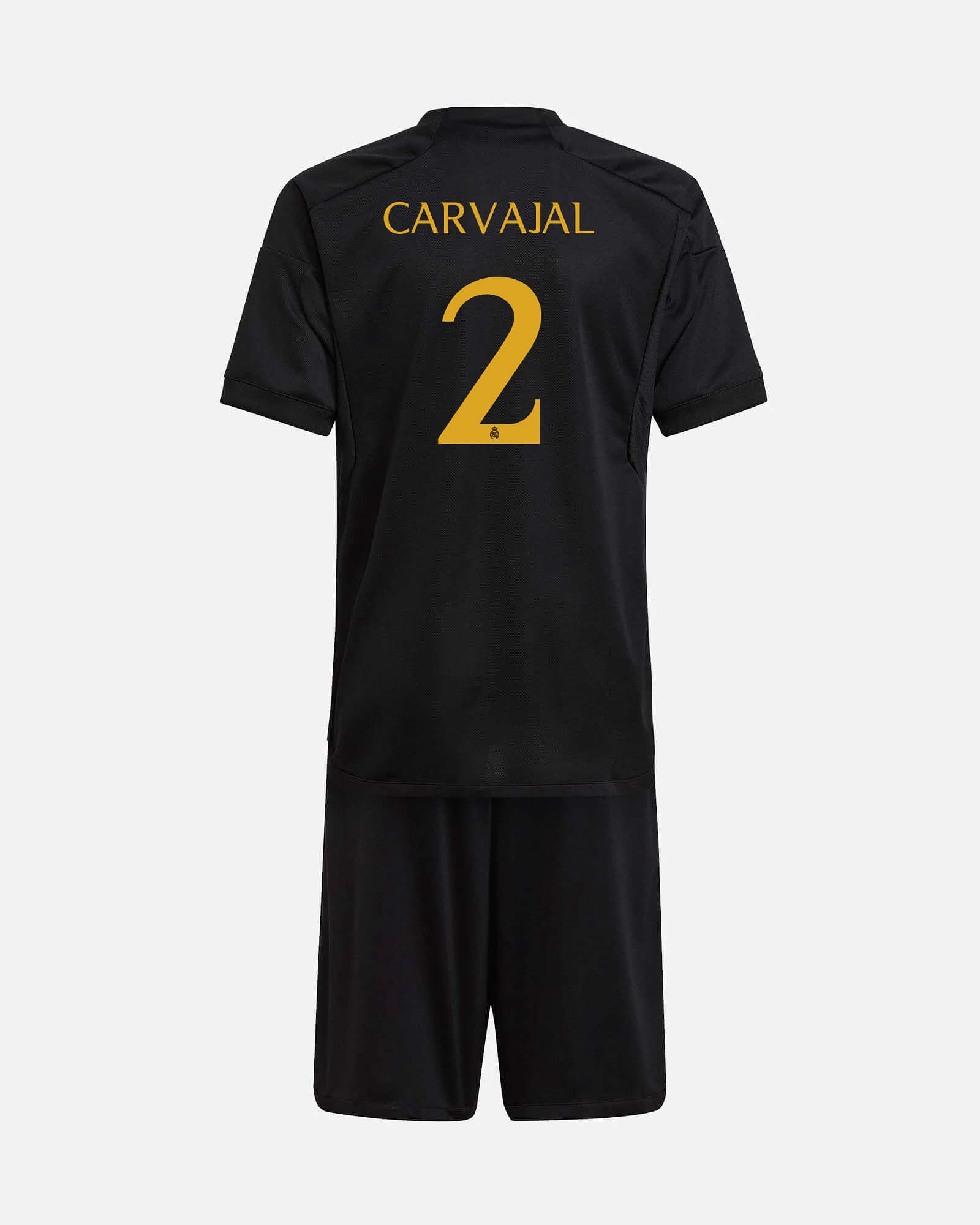 Conjunto 3ª Real Madrid 2023/2024  Carvajal - Fútbol Factory