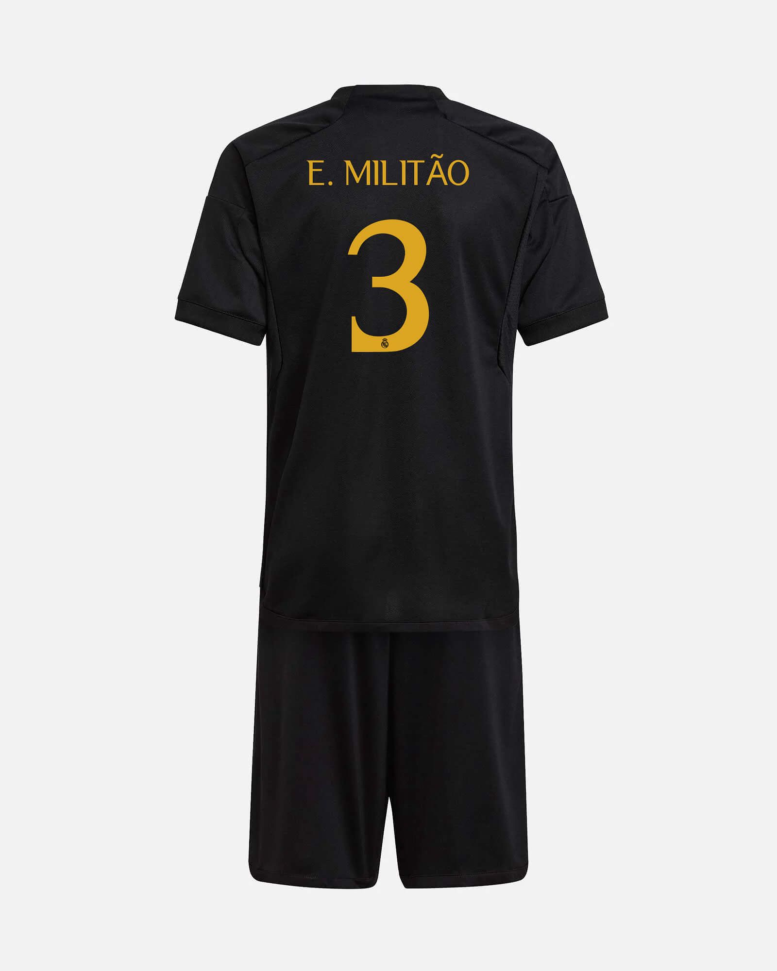 Conjunto 3ª Real Madrid 2023/2024  E. Militão - Fútbol Factory