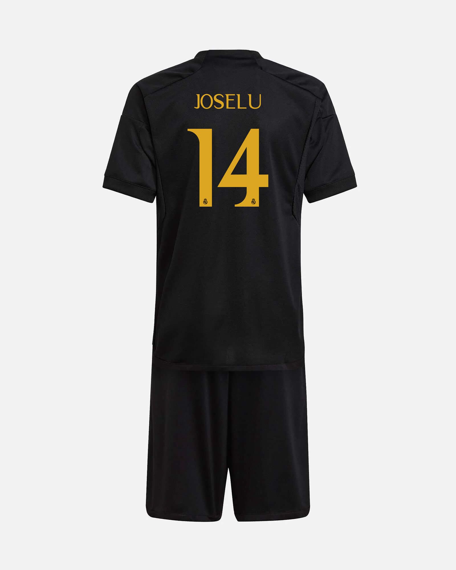 Conjunto 3ª Real Madrid 2023/2024  Joselu - Fútbol Factory