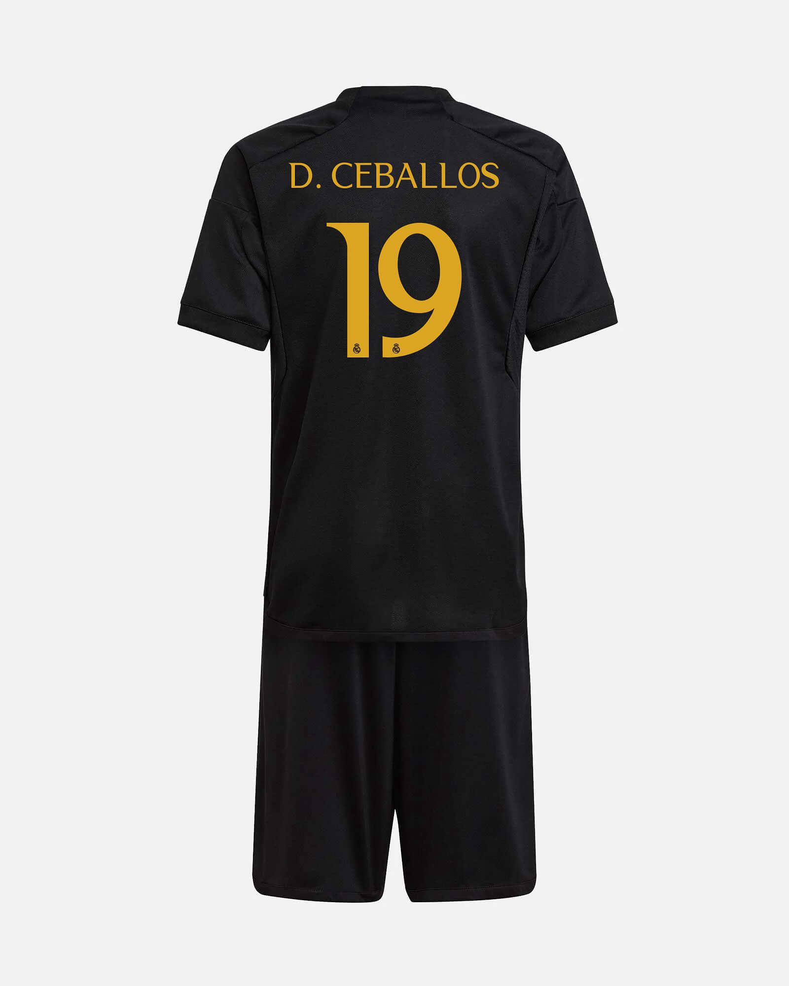 Conjunto 3ª Real Madrid 2023/2024  D. Ceballos - Fútbol Factory