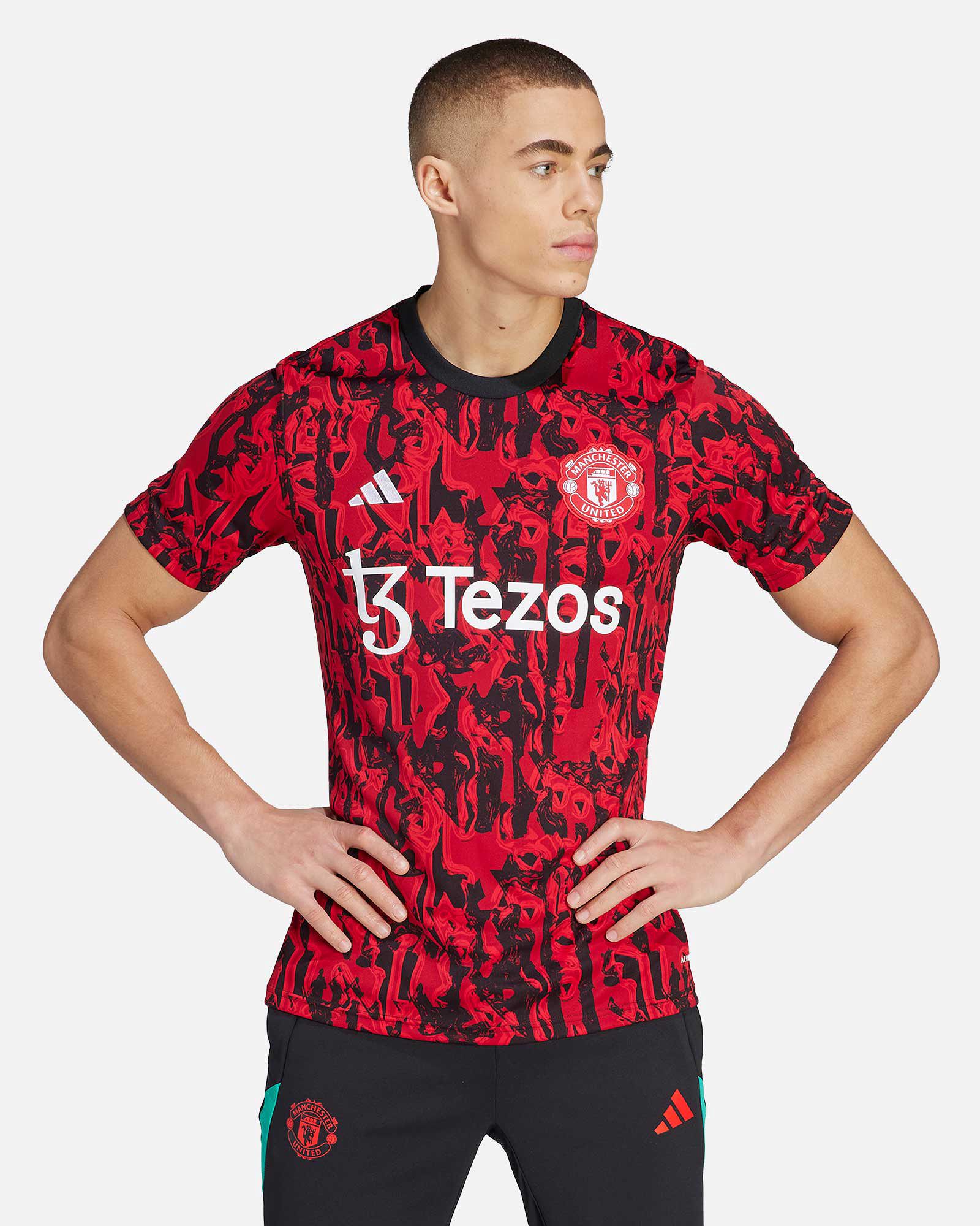 Camiseta Manchester United 2023/2024 Prematch - Fútbol Factory