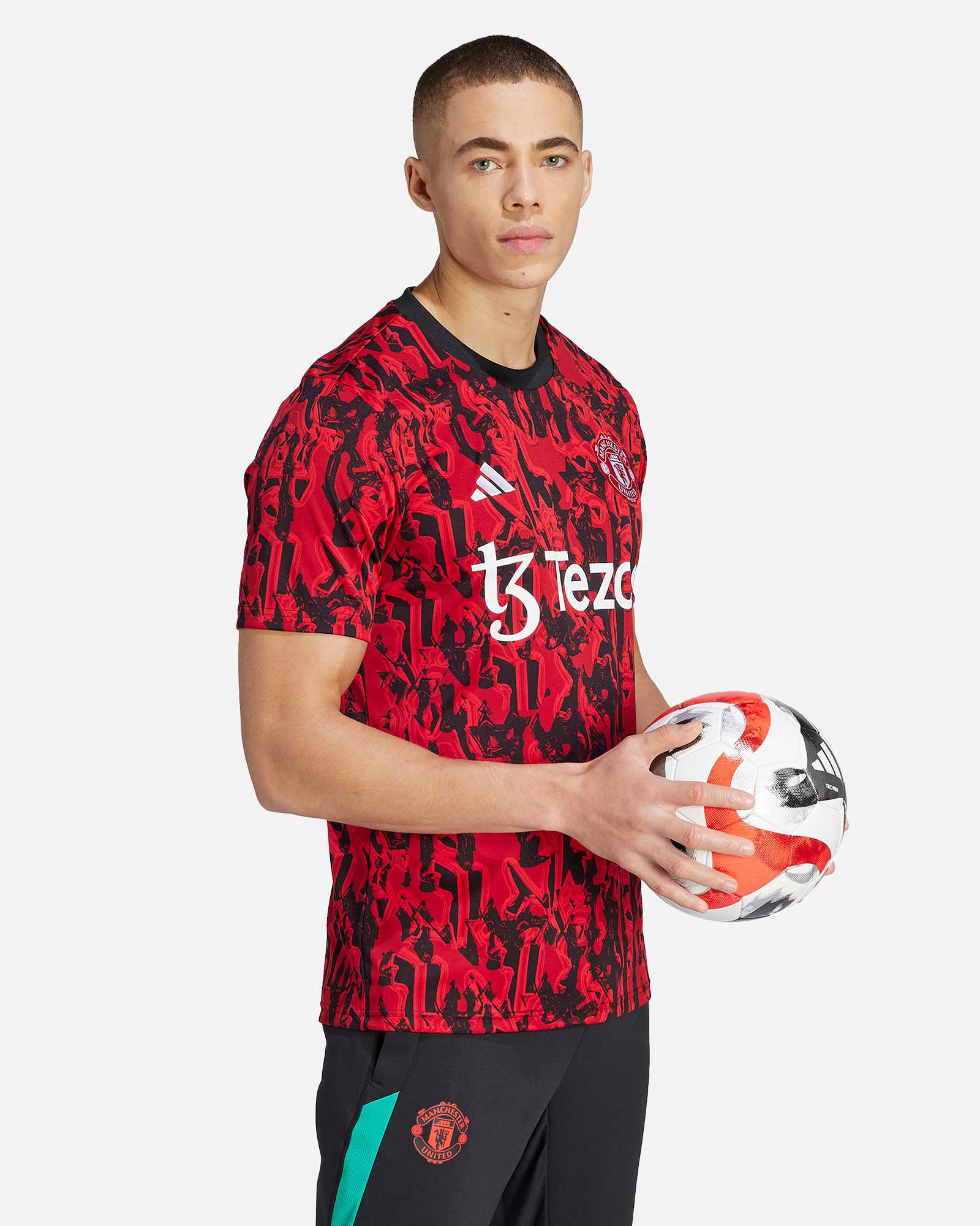 Camiseta Manchester United 2023/2024 Prematch - Fútbol Factory