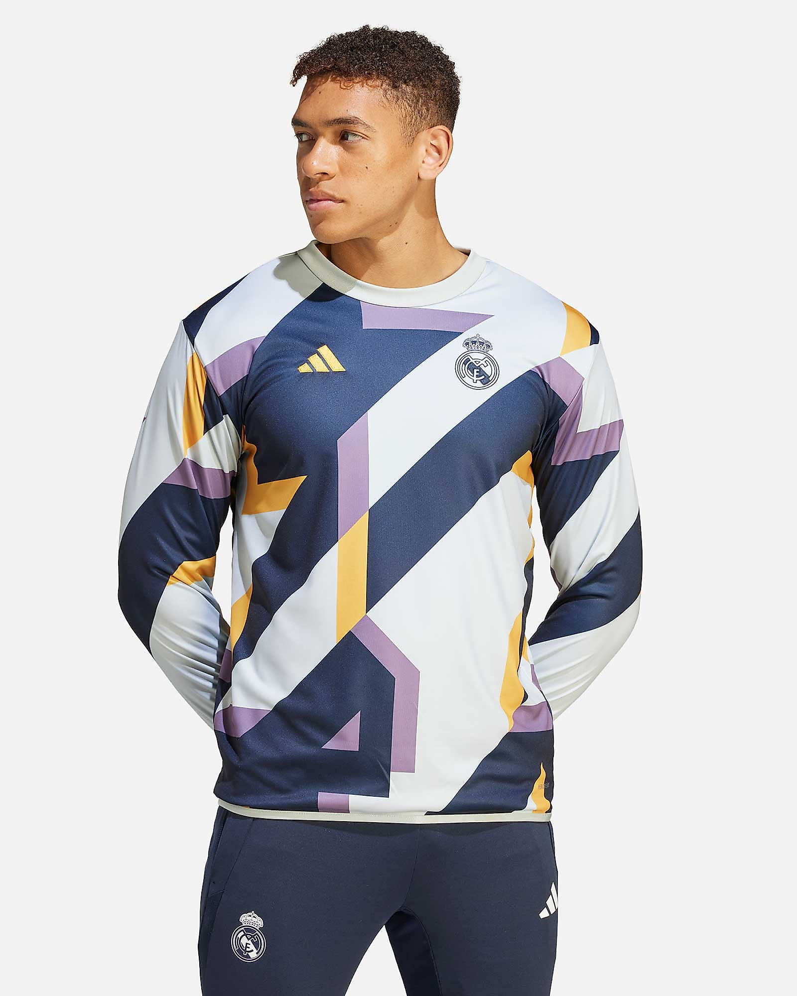 Sudadera Real Madrid 2023/2024 Prematch - Fútbol Factory
