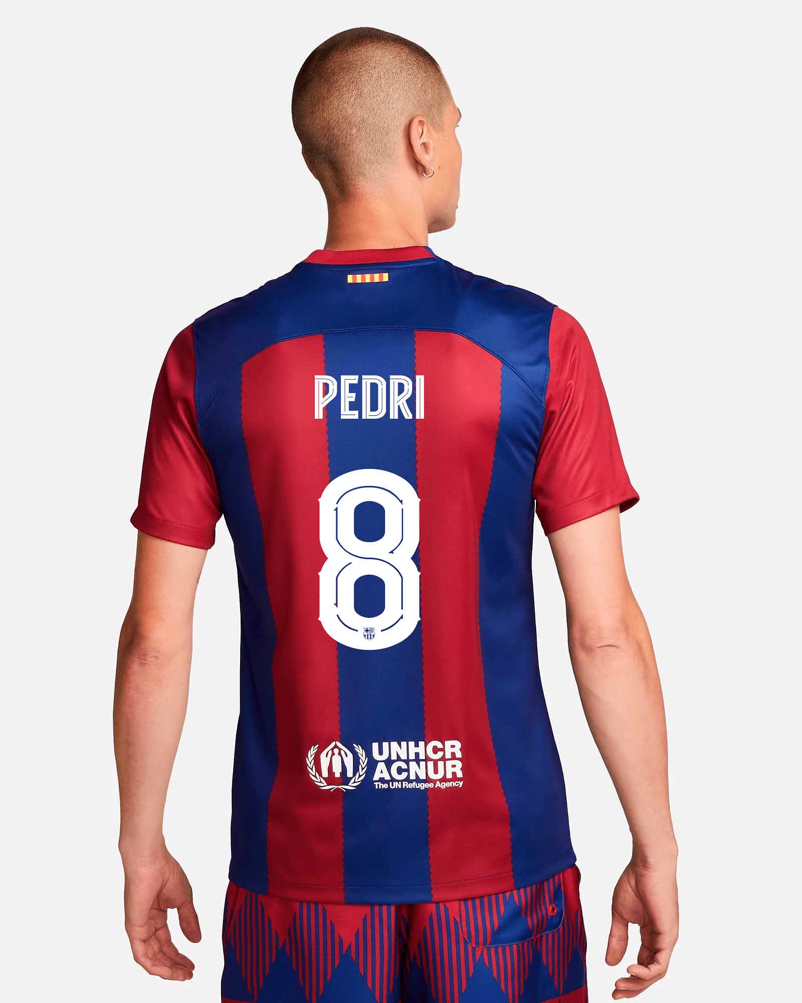 Camiseta 1ª FC Barcelona 2023/2024  Pedri - Fútbol Factory