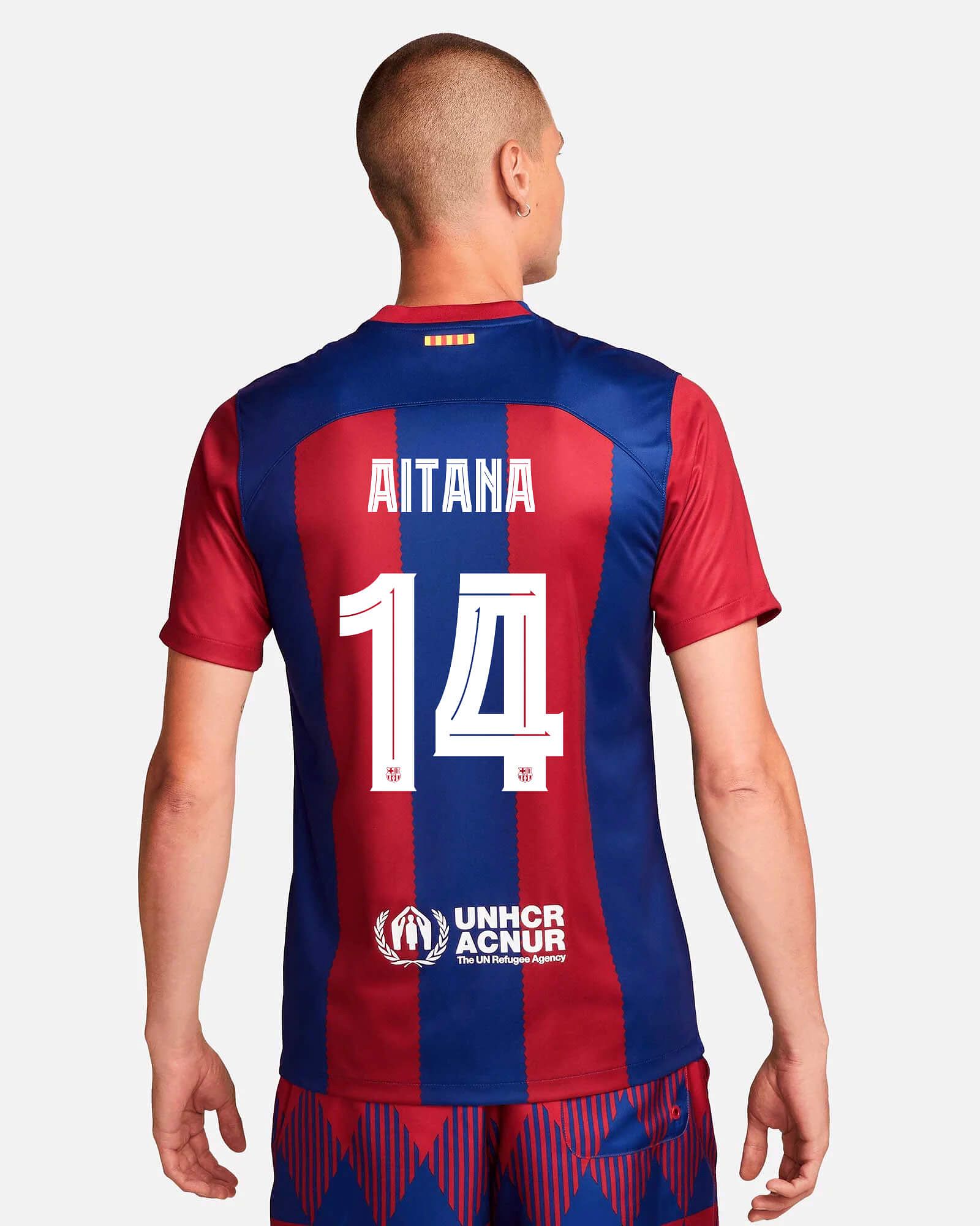 Camiseta 1ª FC Barcelona 2023/2024  Aitana - Fútbol Factory