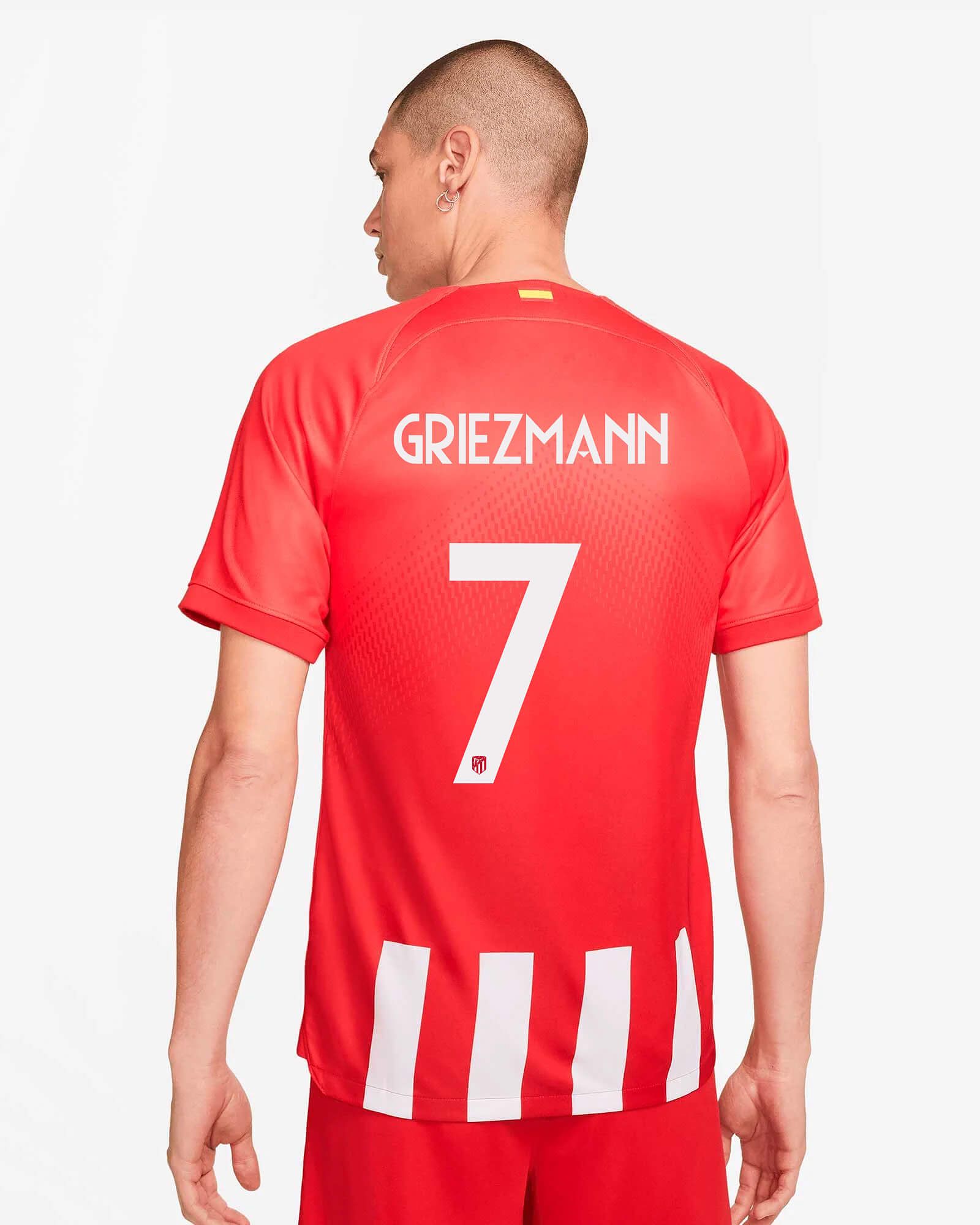 Camiseta 1ª Atlético de Madrid 2023/2024 Griezmann - Fútbol Factory