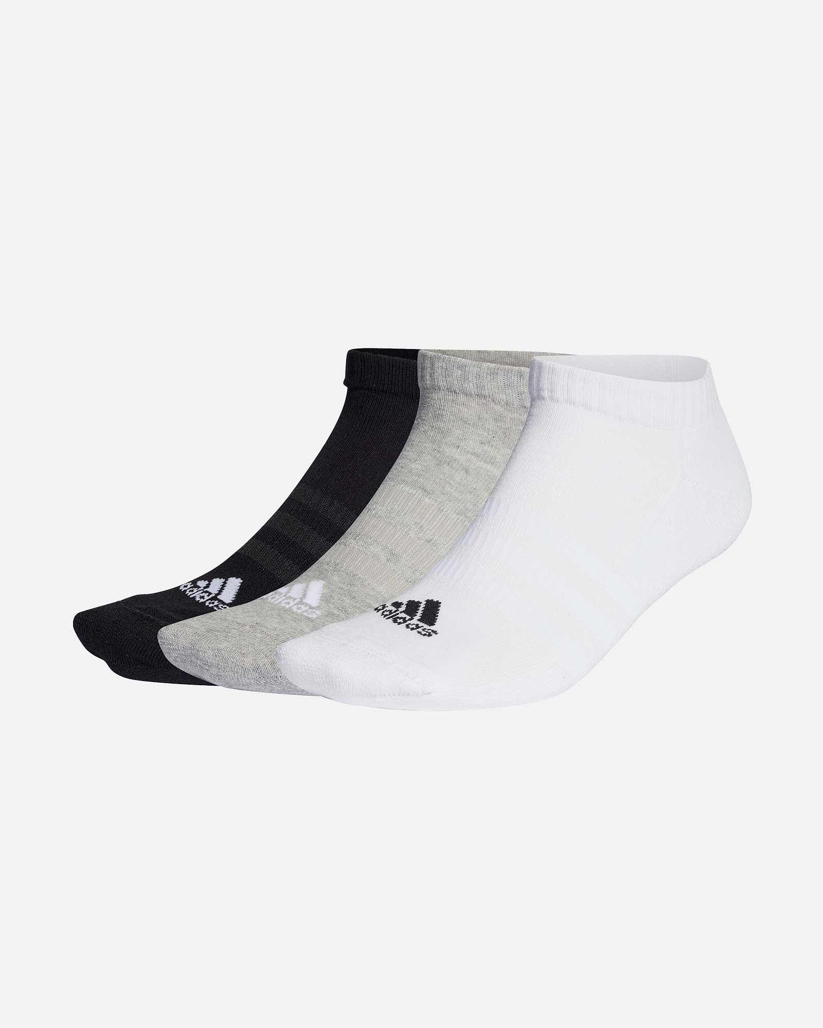 Calcetines adidas Cushioned Low 3 bandas - Fútbol Factory