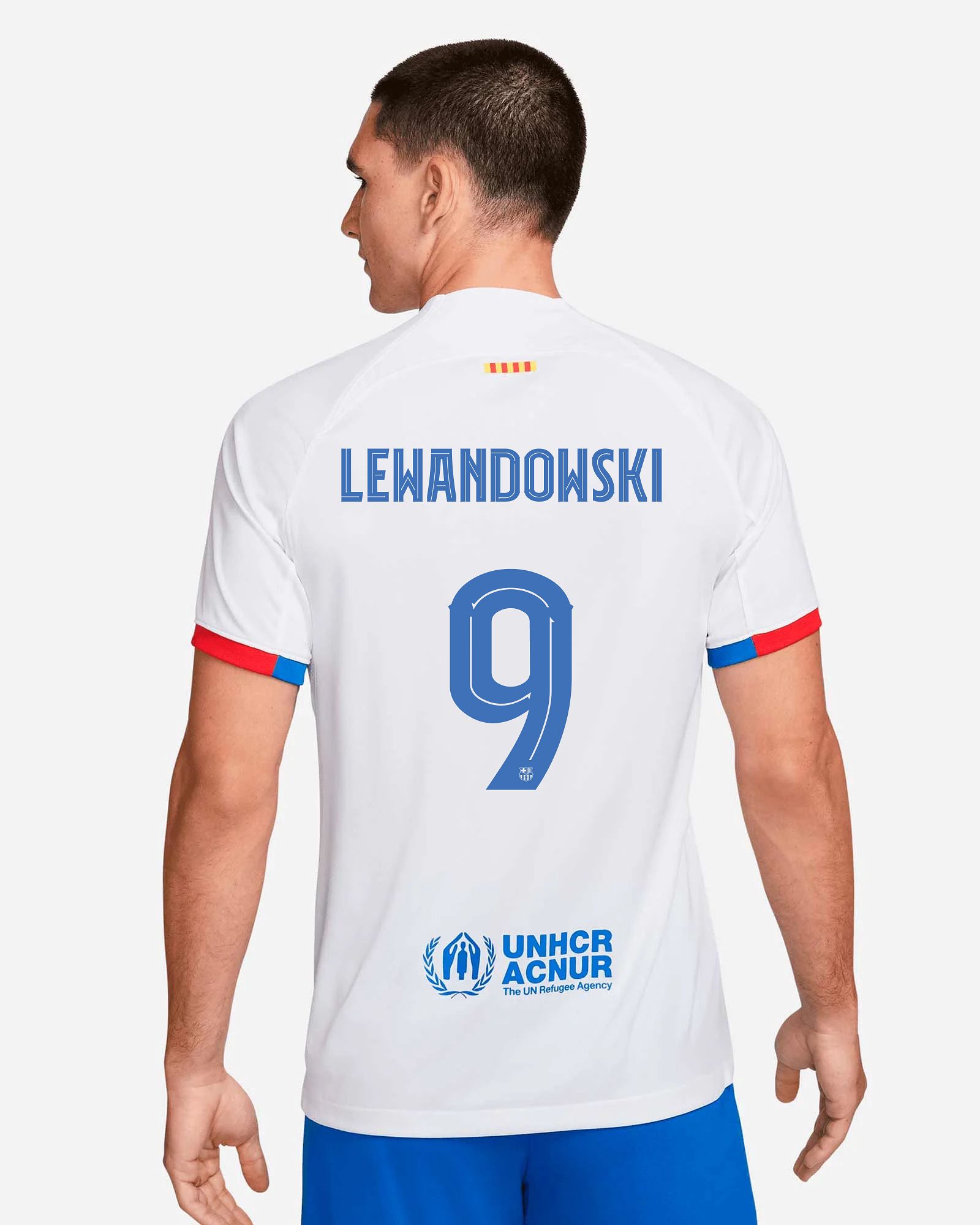 Camiseta 2ª FC Barcelona 2023/2024 Lewandowski - Fútbol Factory