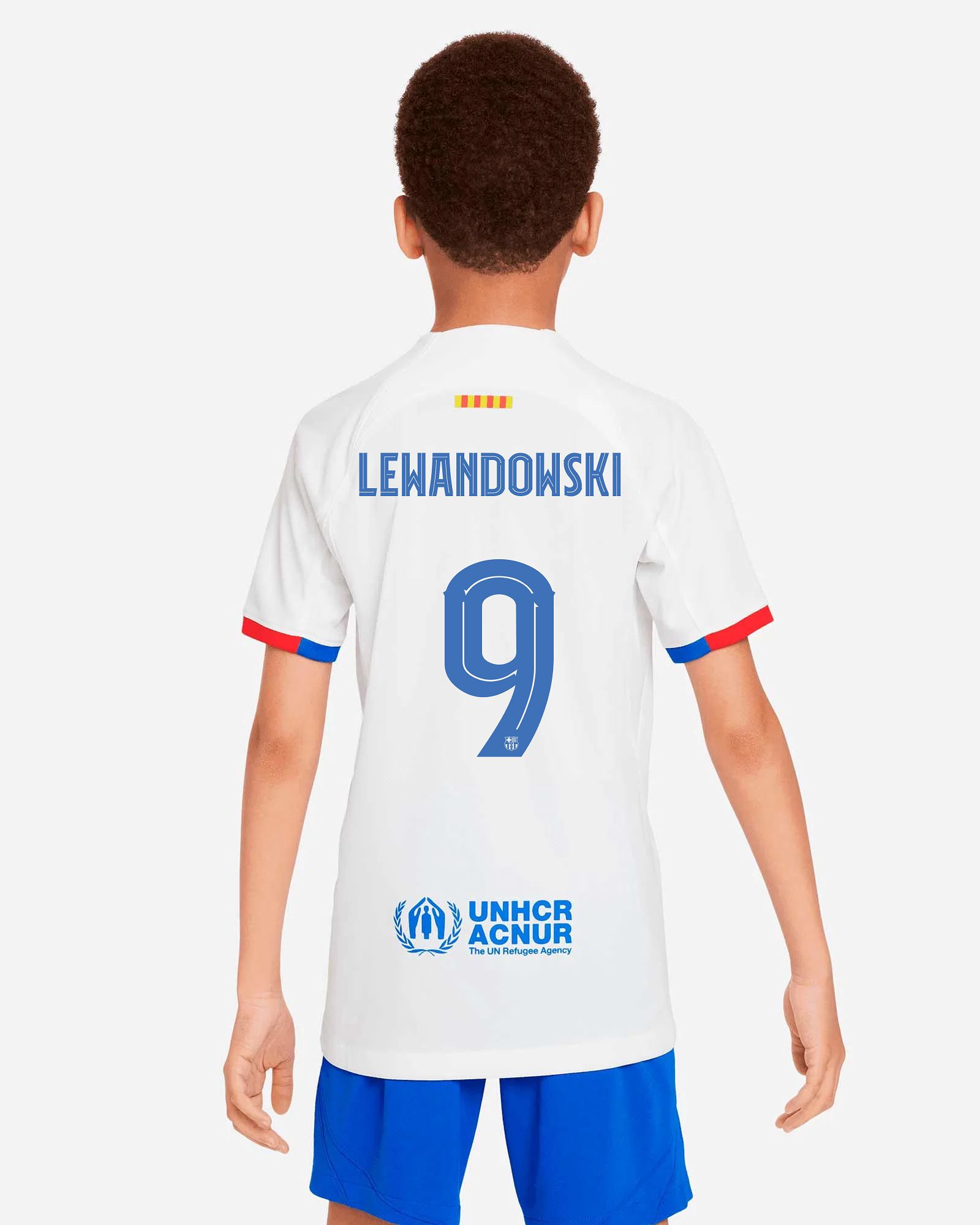 Camiseta 2ª FC Barcelona 2023/2024 Lewandowski - Fútbol Factory