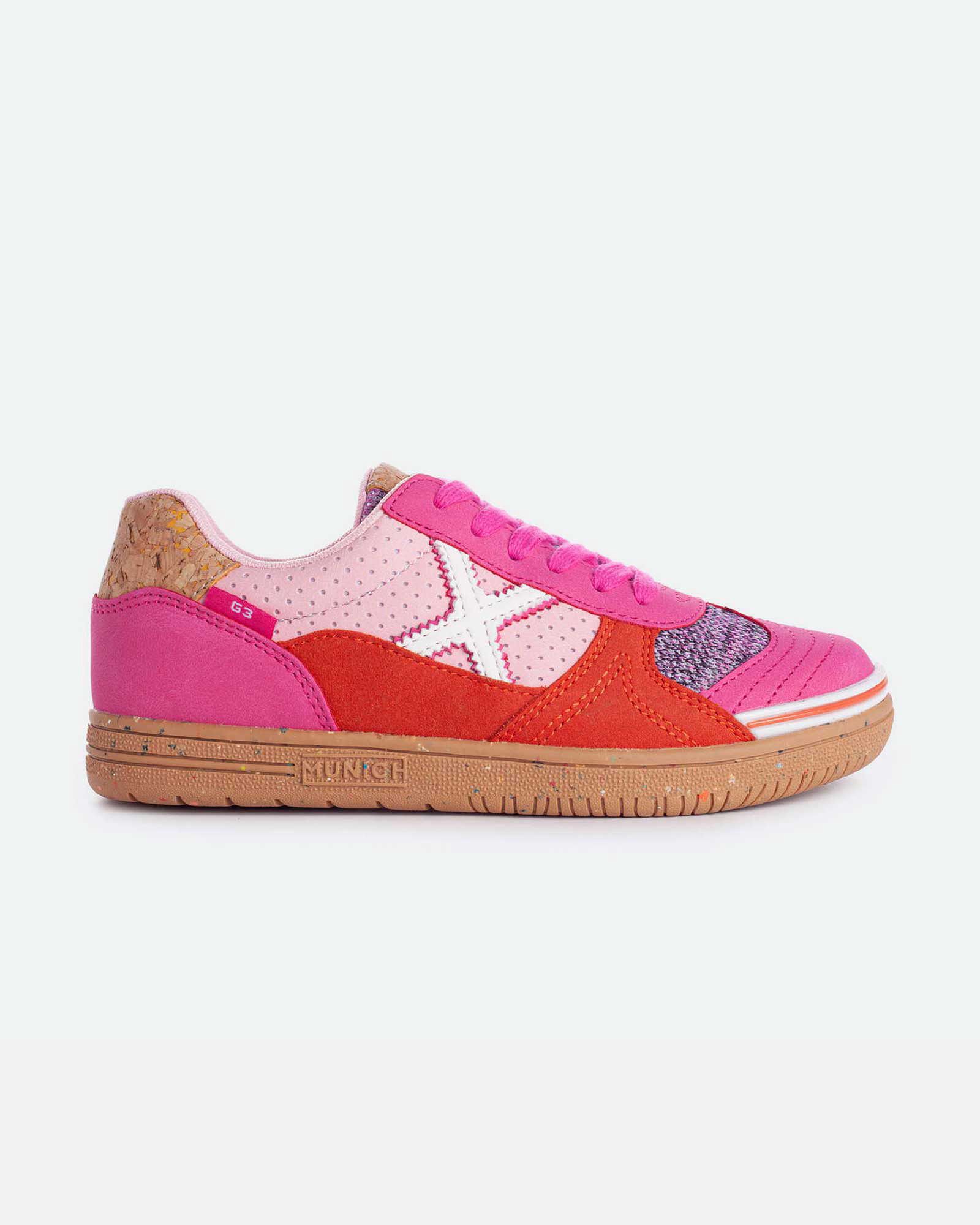 Zapatillas de fútbol sala Munich G-3 Patch Kid IN para Niño