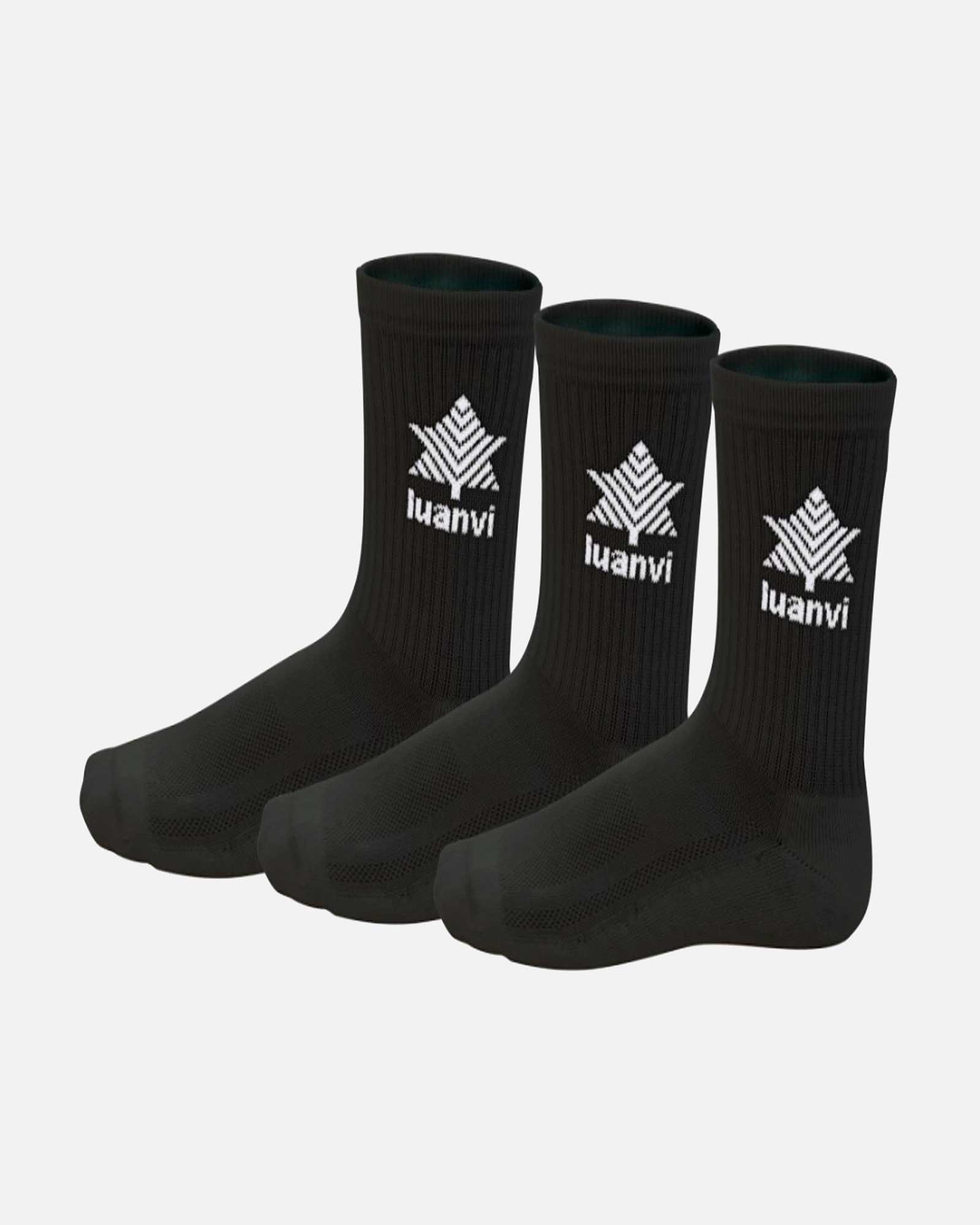 Calcetines Luanvi Pack 3 Pares - Fútbol Factory