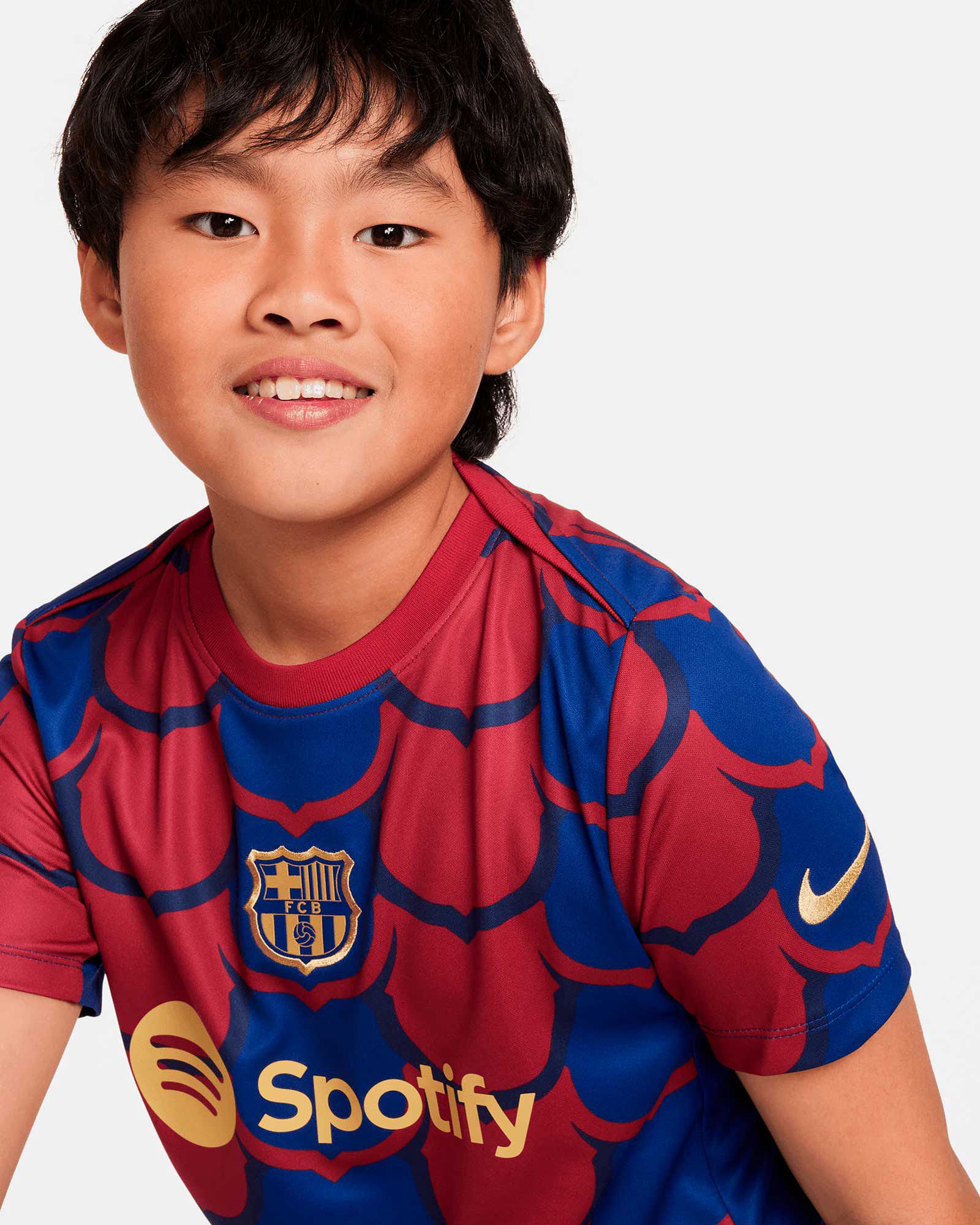 Camiseta FC Barcelona 2023/2024 Prematch Academy Pro - Fútbol Factory