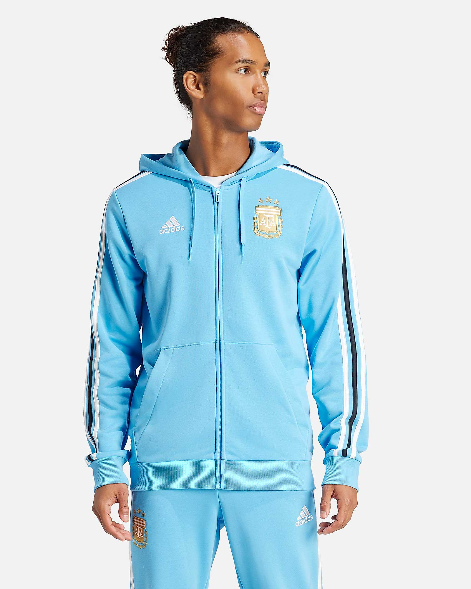 Chaqueta Argentina 2023 2024 DNA Hoody Para Hombre