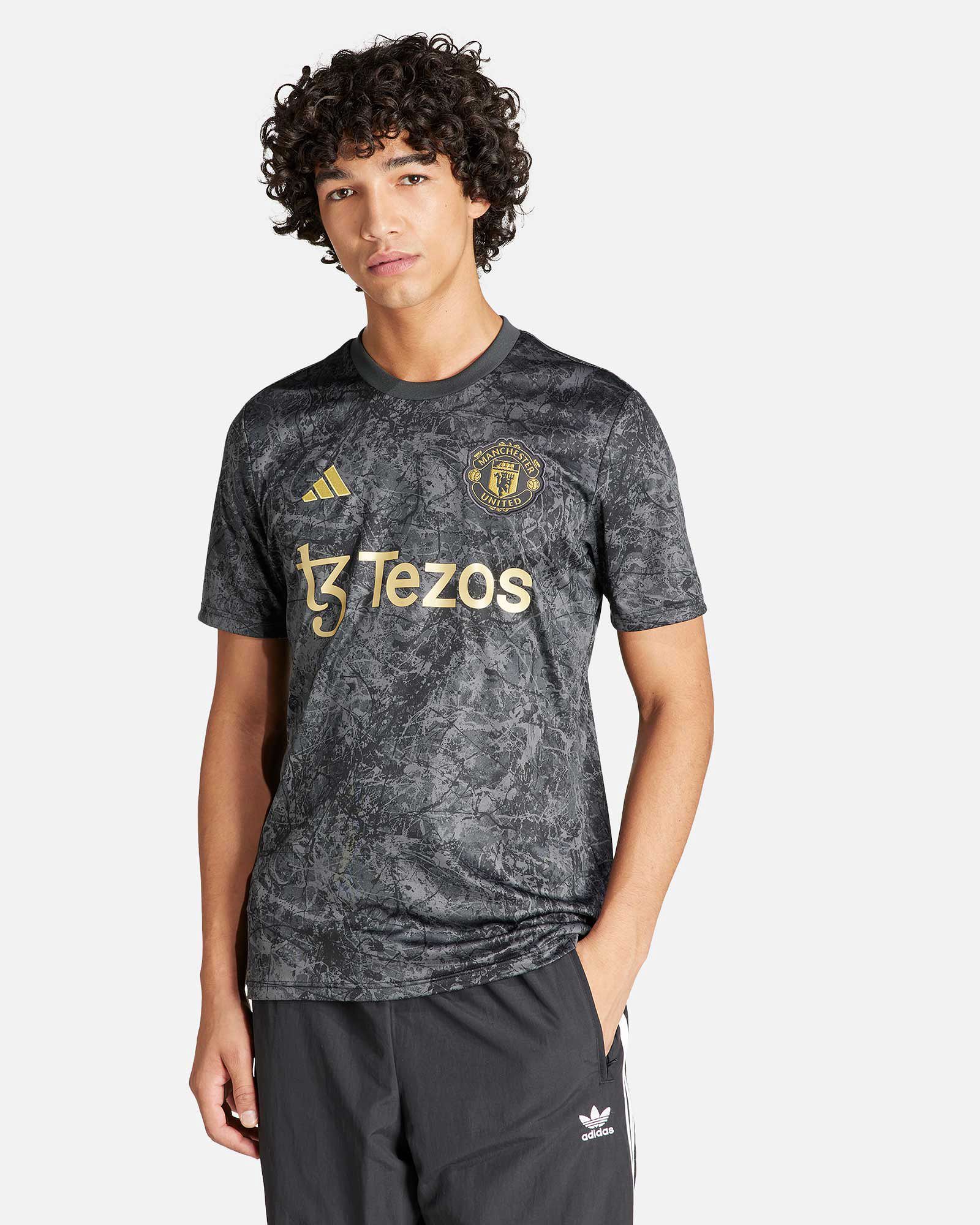 Camiseta Manchester United 2023/2024 Stone Roses Prematch  - Fútbol Factory