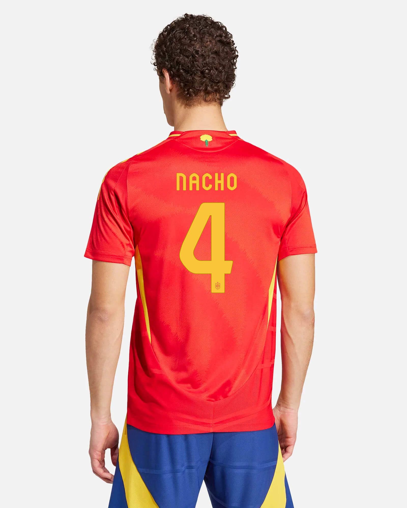 Camiseta 1ª España EURO 2024 Authentic Nacho - Fútbol Factory