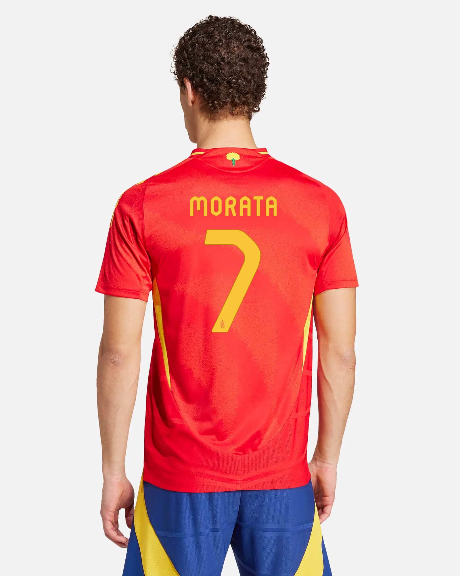 Camiseta 1ª España EURO 2024 Authentic Morata - Fútbol Factory