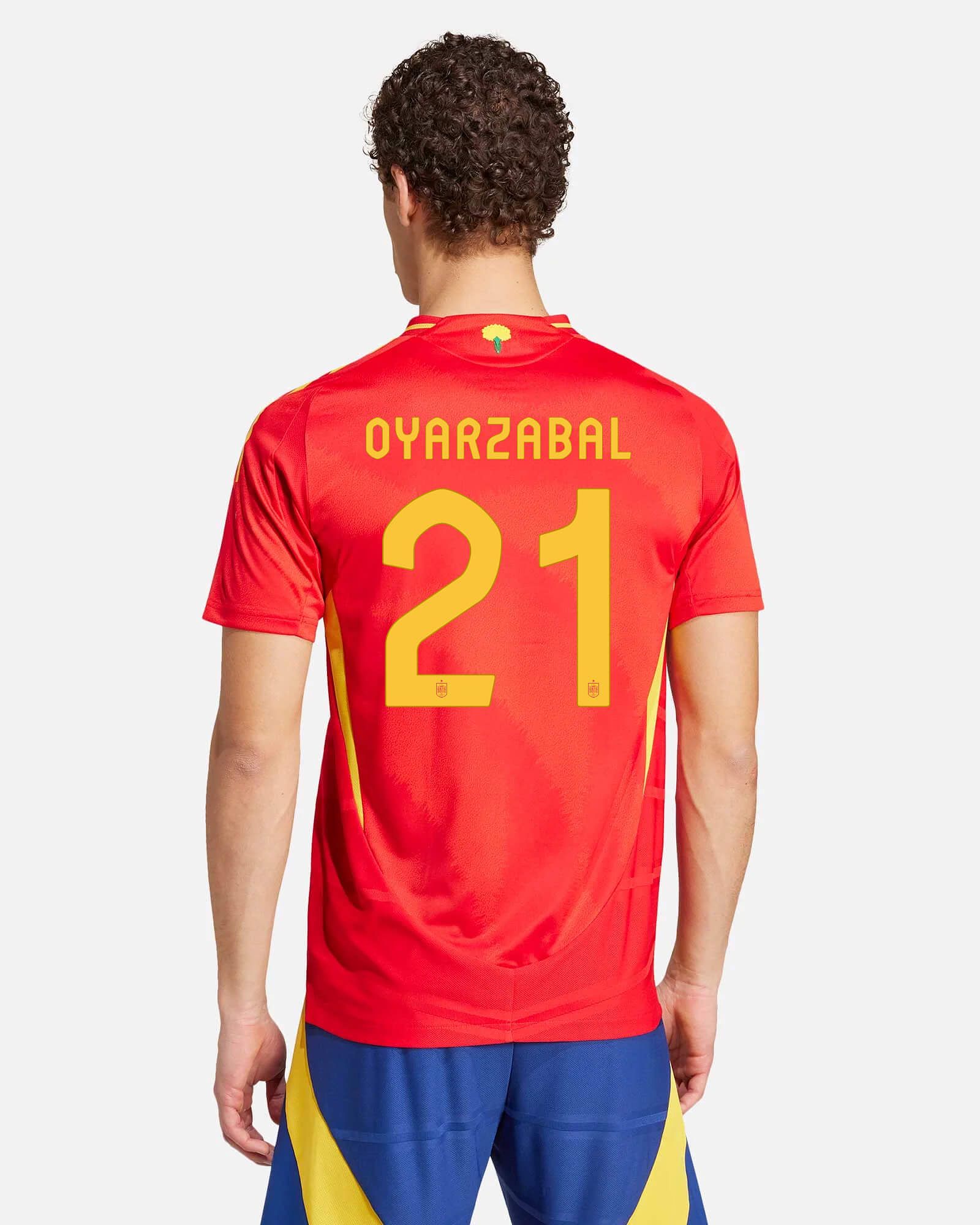 Camiseta 1ª España EURO 2024 Authentic Oyarzabal - Fútbol Factory