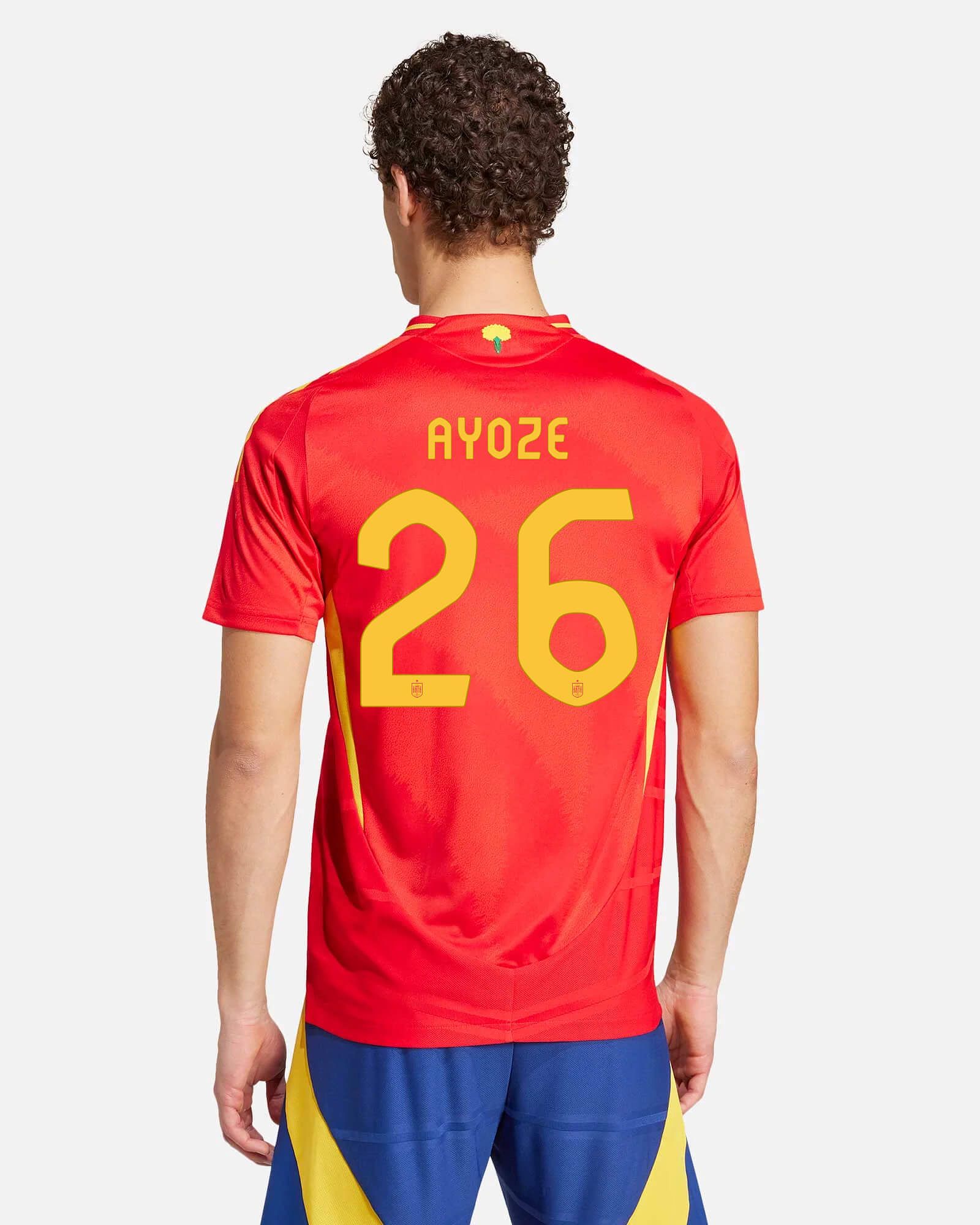 Camiseta 1ª España EURO 2024 Authentic Ayoze - Fútbol Factory