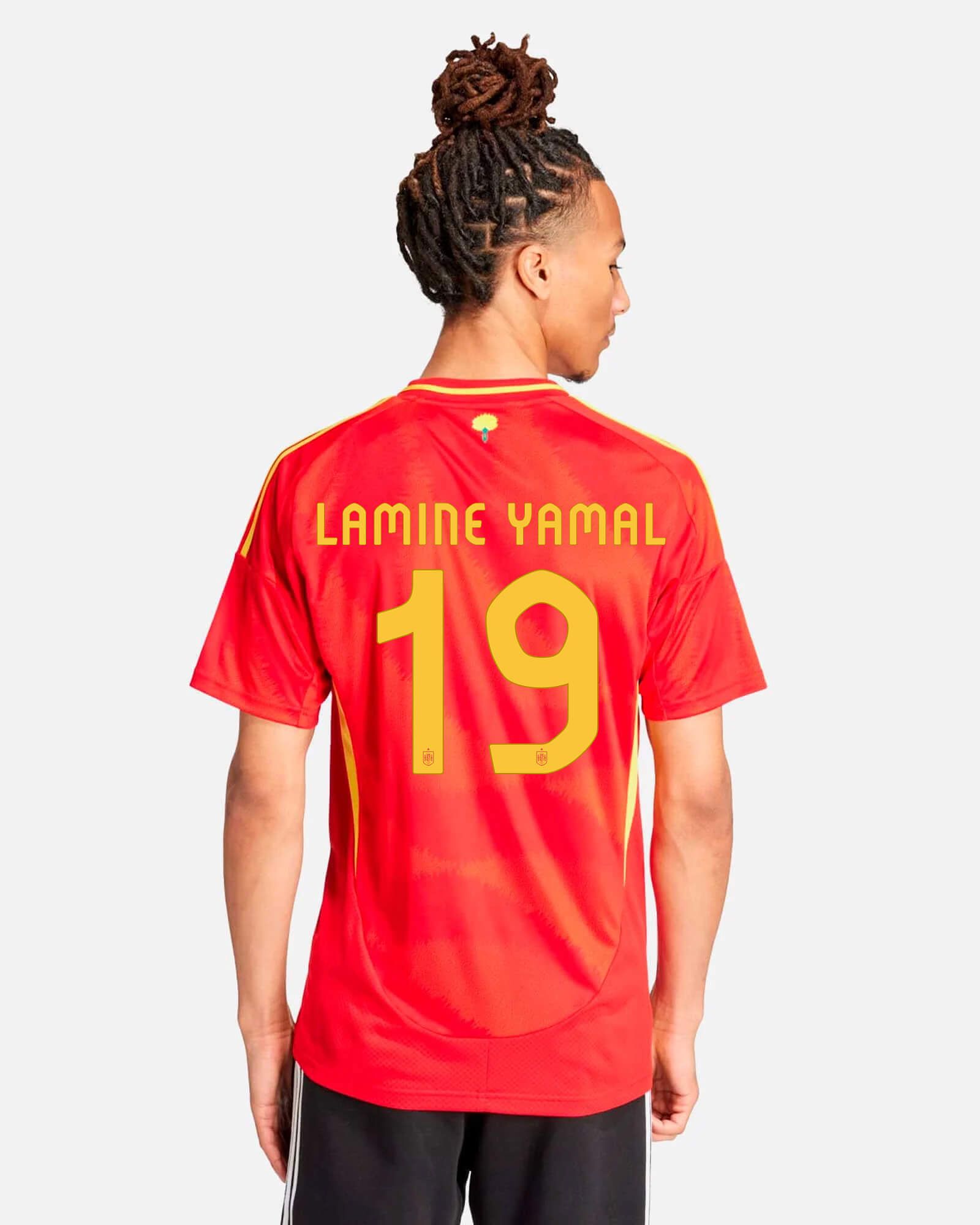 Camiseta 1ª España EURO 2024  Lamine Yamal - Fútbol Factory