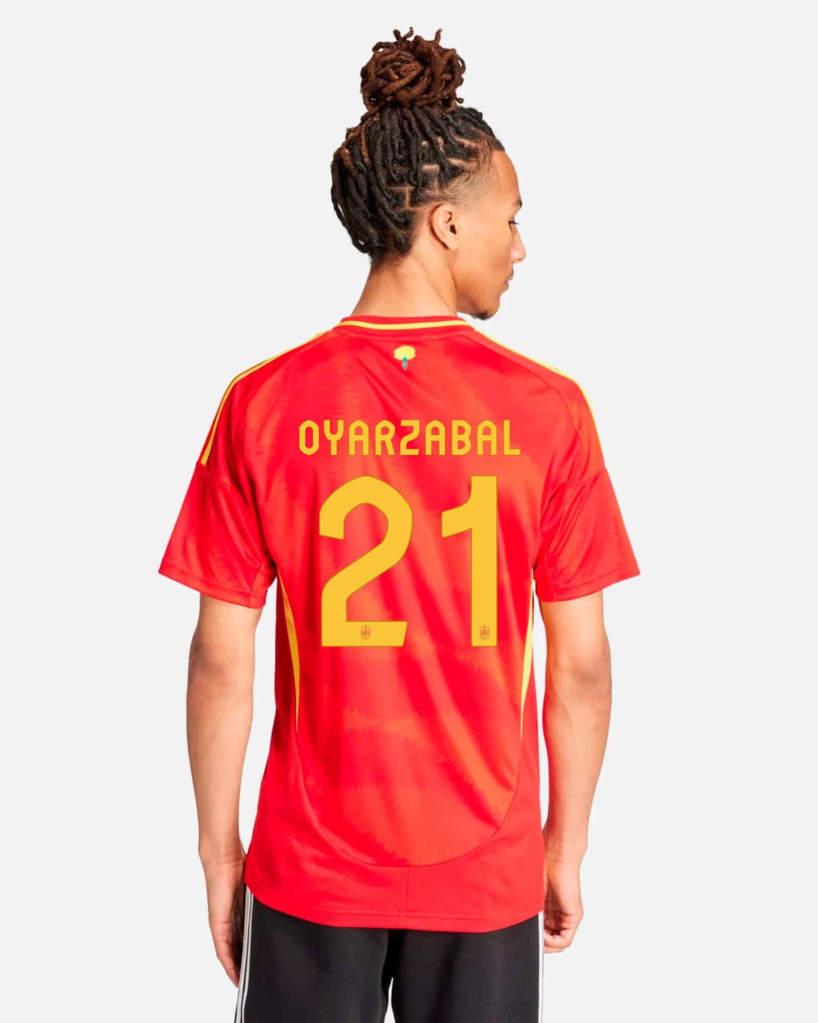 Camiseta 1ª España EURO 2024  Oyarzabal - Fútbol Factory