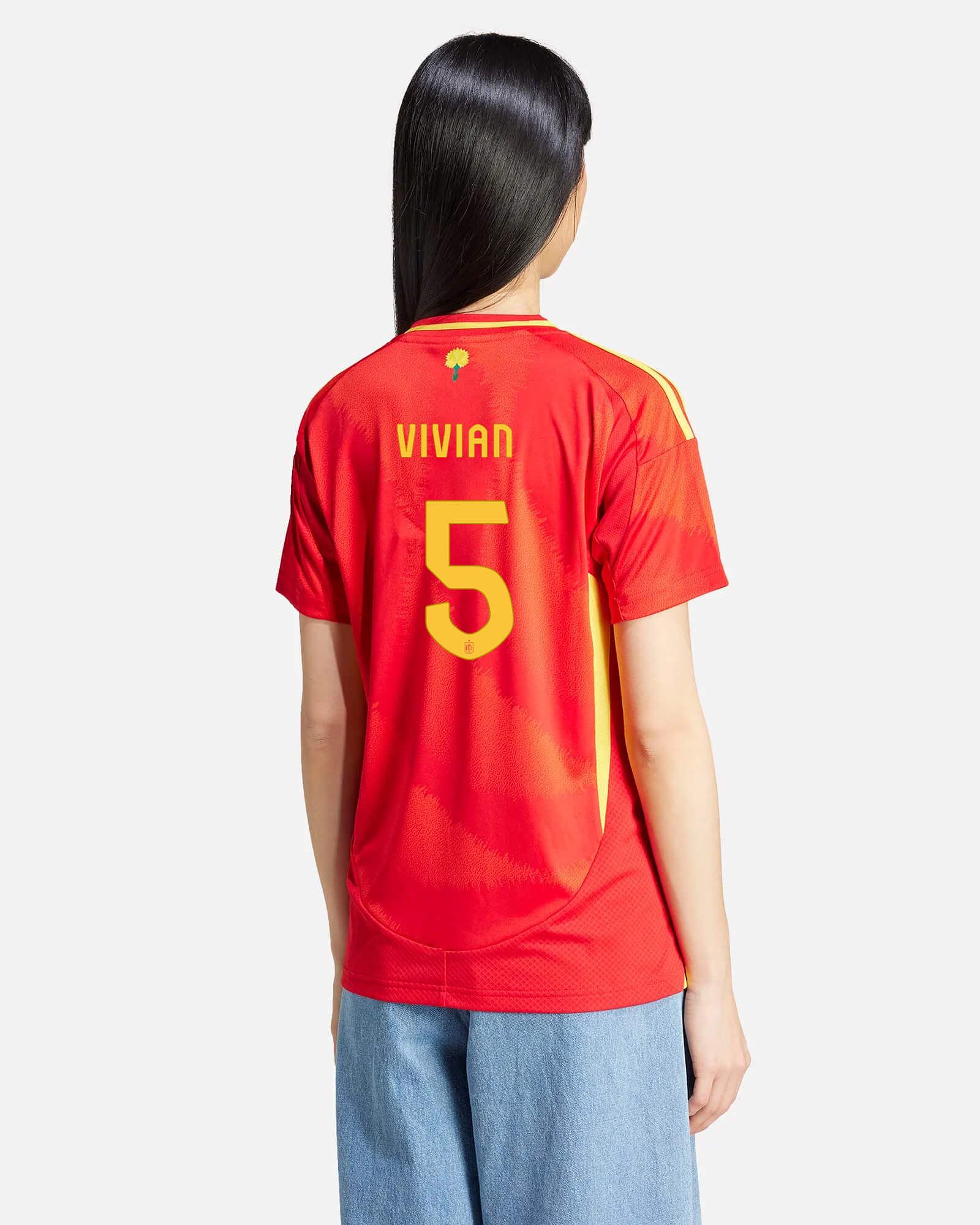 Camiseta 1ª España EURO 2024  Vivian - Fútbol Factory