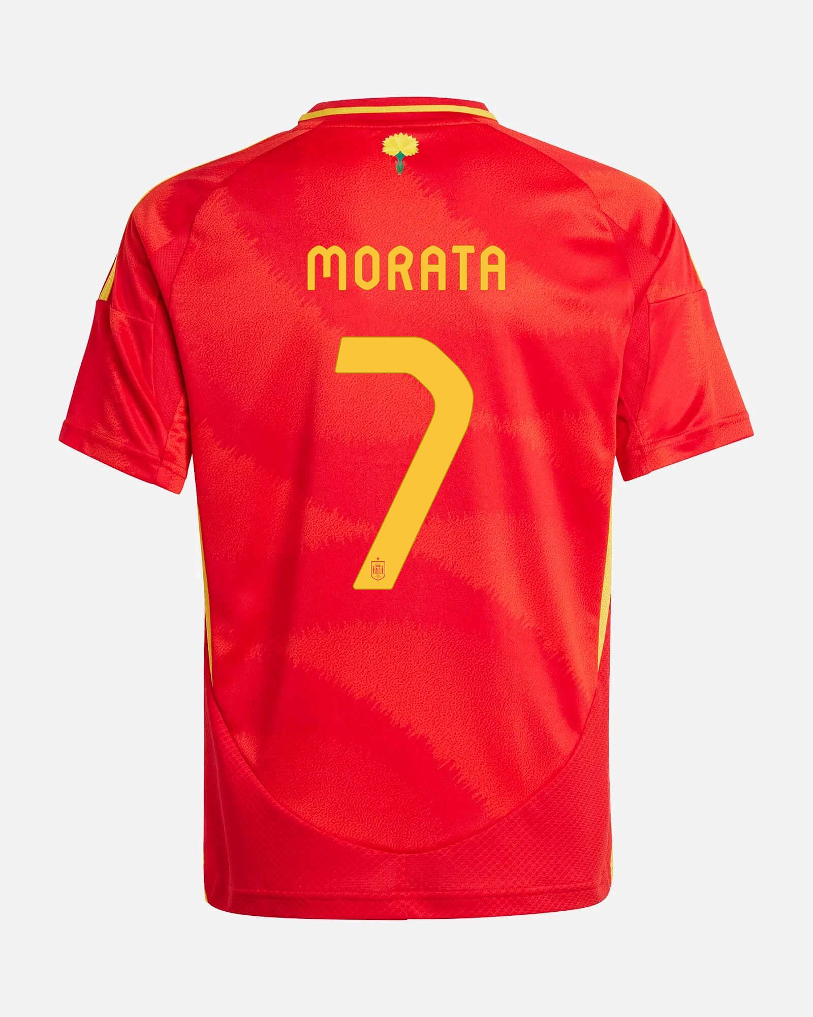 Camiseta 1ª España EURO 2024  Morata - Fútbol Factory