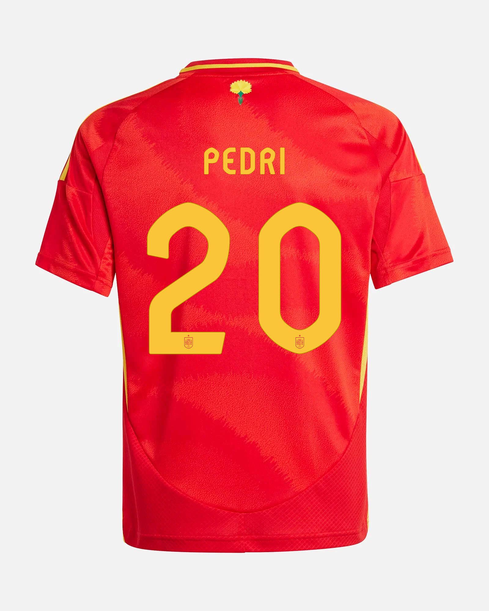 Camiseta 1ª España EURO 2024  Pedri - Fútbol Factory