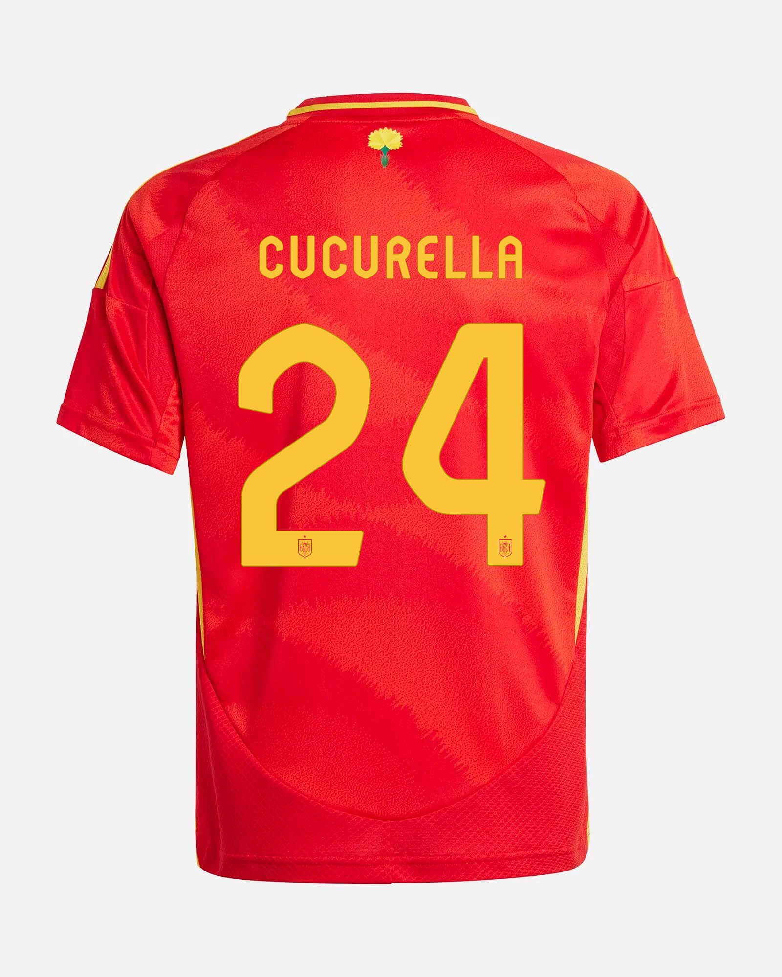 Camiseta 1ª España EURO 2024  Cucurella - Fútbol Factory