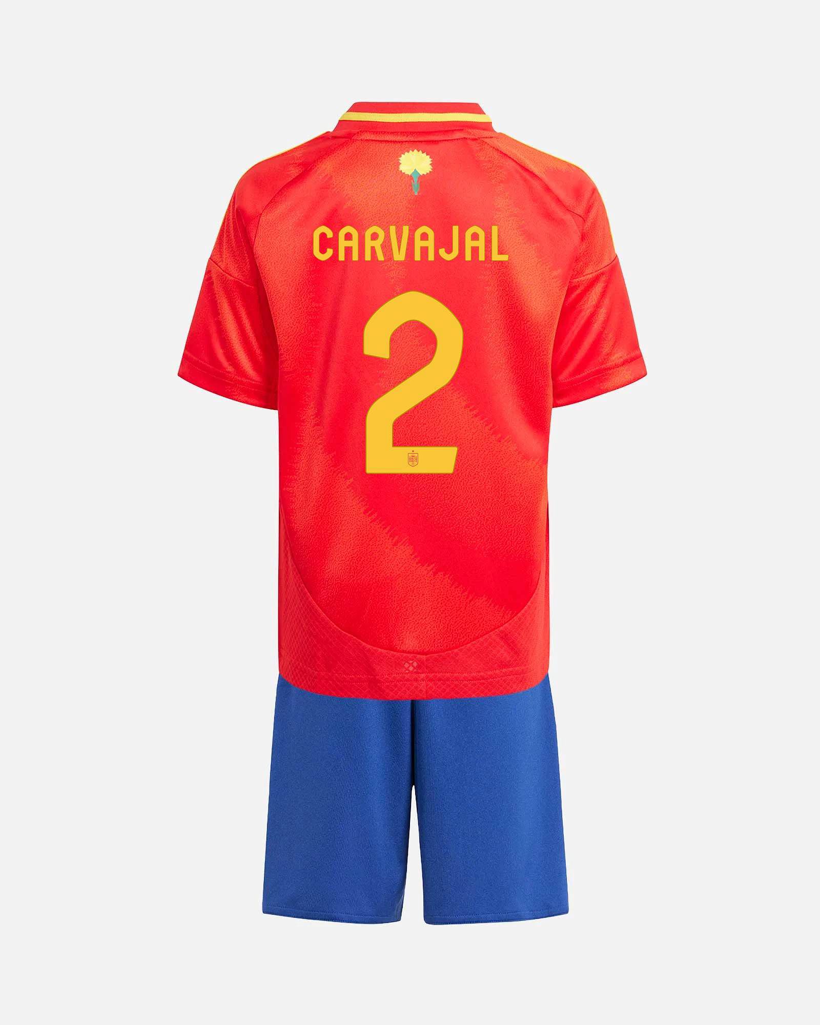 Conjunto 1ª España EURO 2024 Carvajal - Fútbol Factory