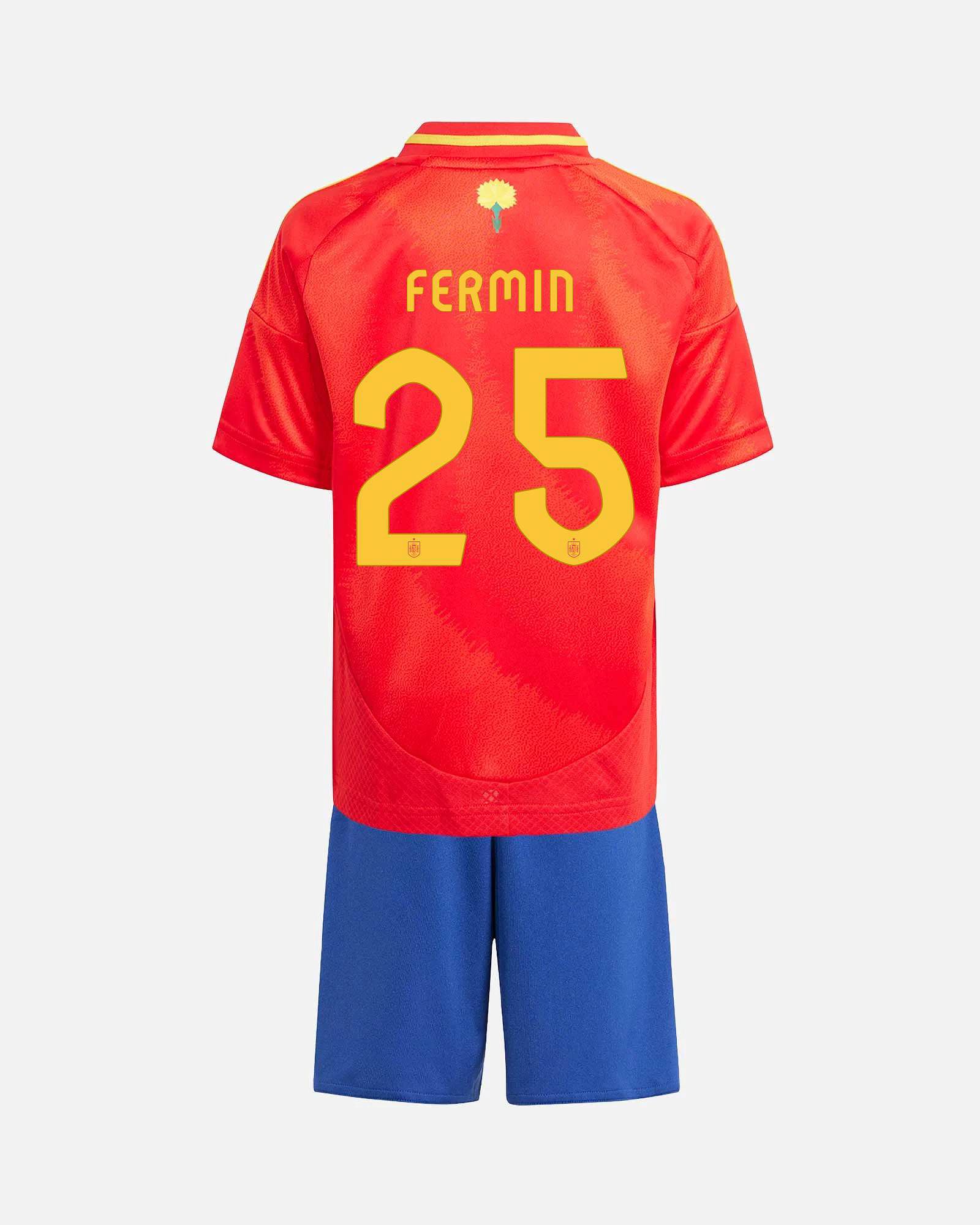 Conjunto 1ª España EURO 2024 Fermín - Fútbol Factory