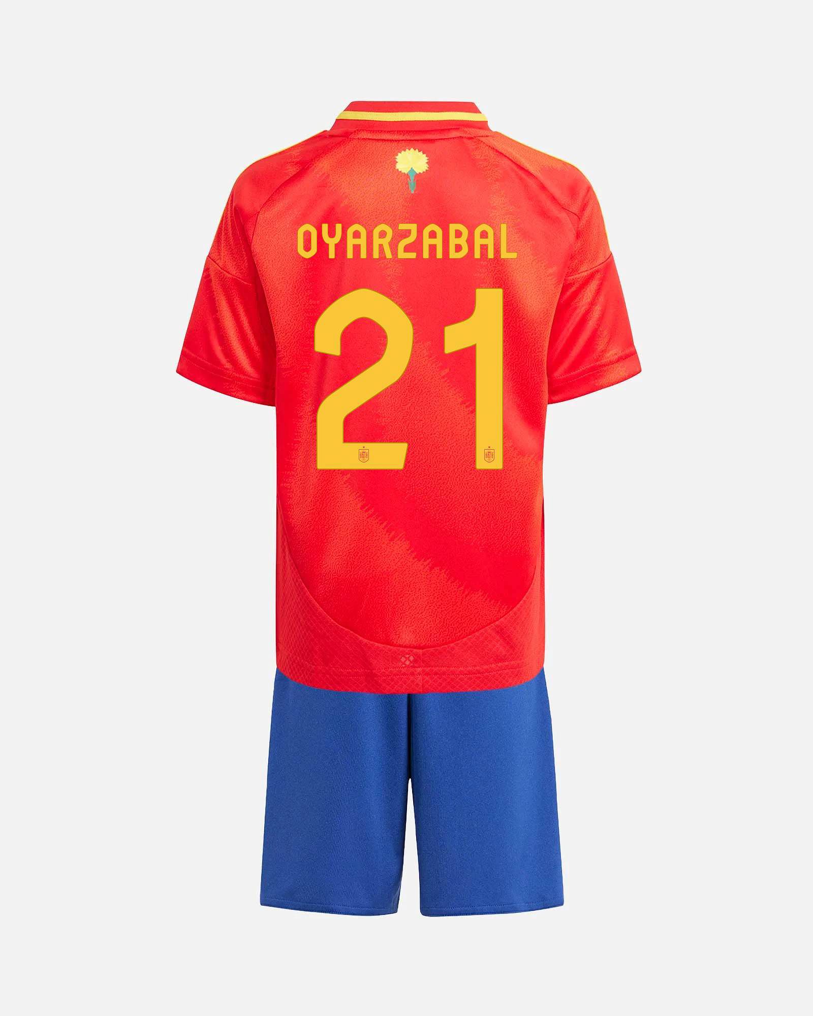 Conjunto 1ª España EURO 2024 Oyarzabal - Fútbol Factory