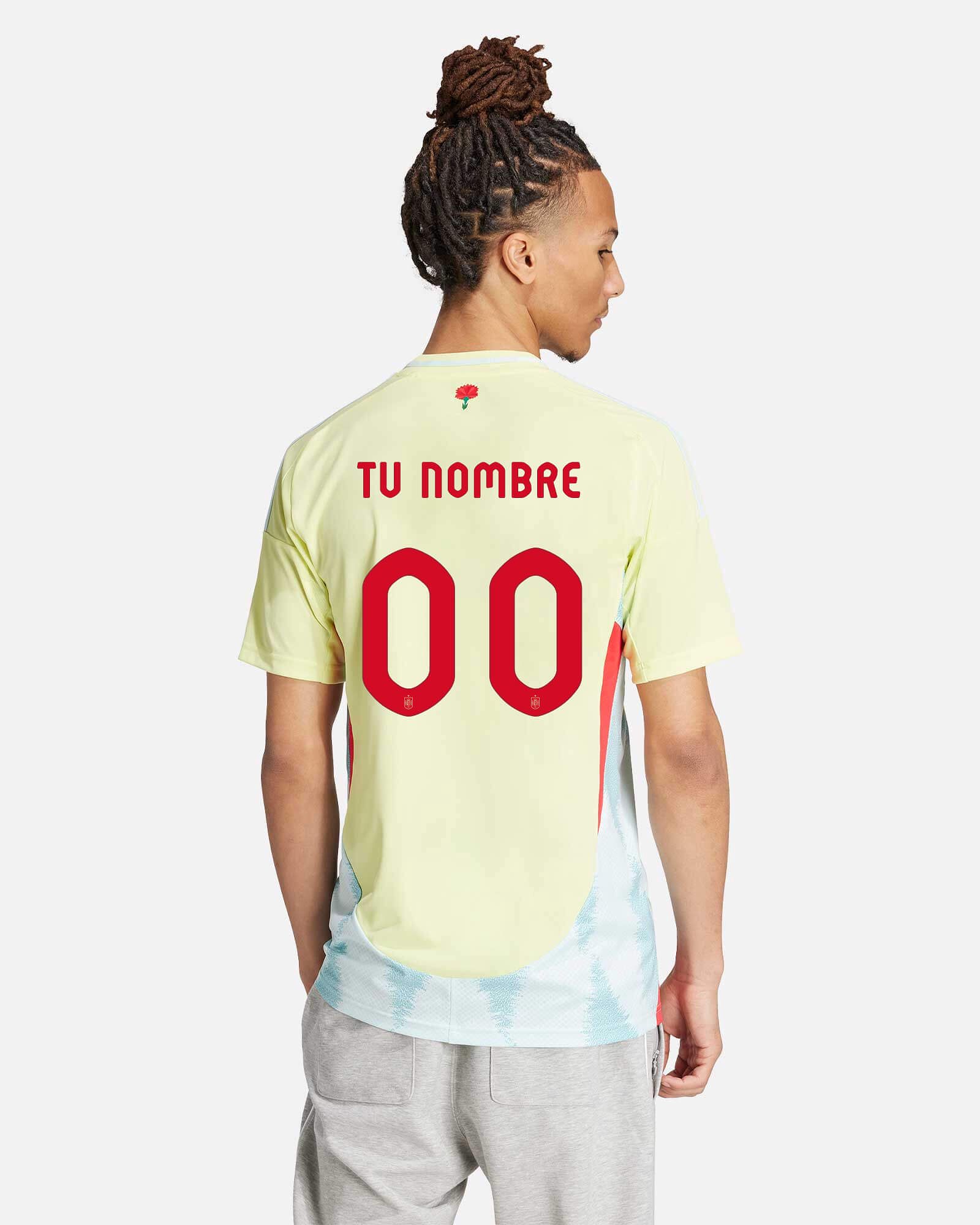 Camiseta 2ª España EURO 2024 Personalizado - Fútbol Factory