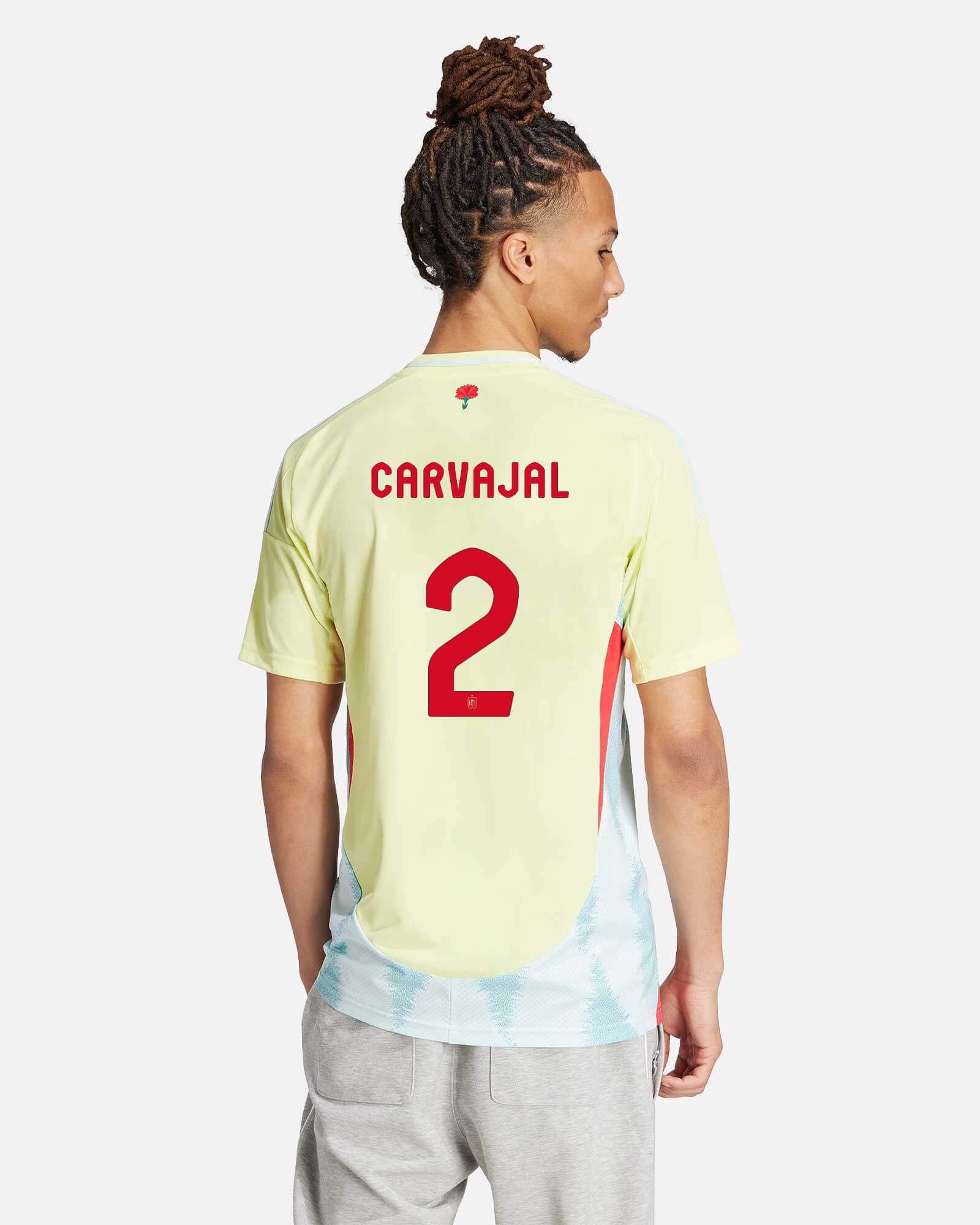 Camiseta 2ª España EURO 2024 Carvajal - Fútbol Factory