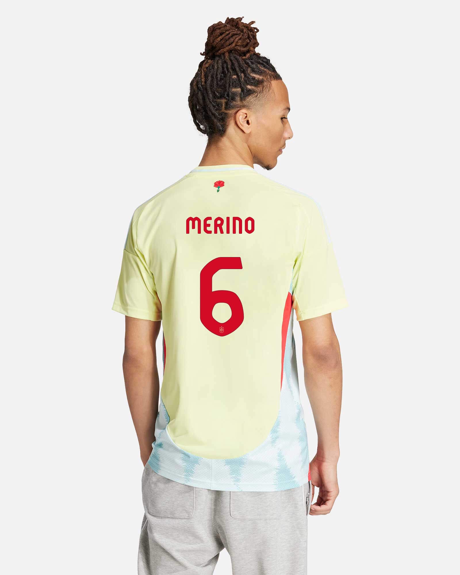 Camiseta 2ª España EURO 2024 Merino - Fútbol Factory