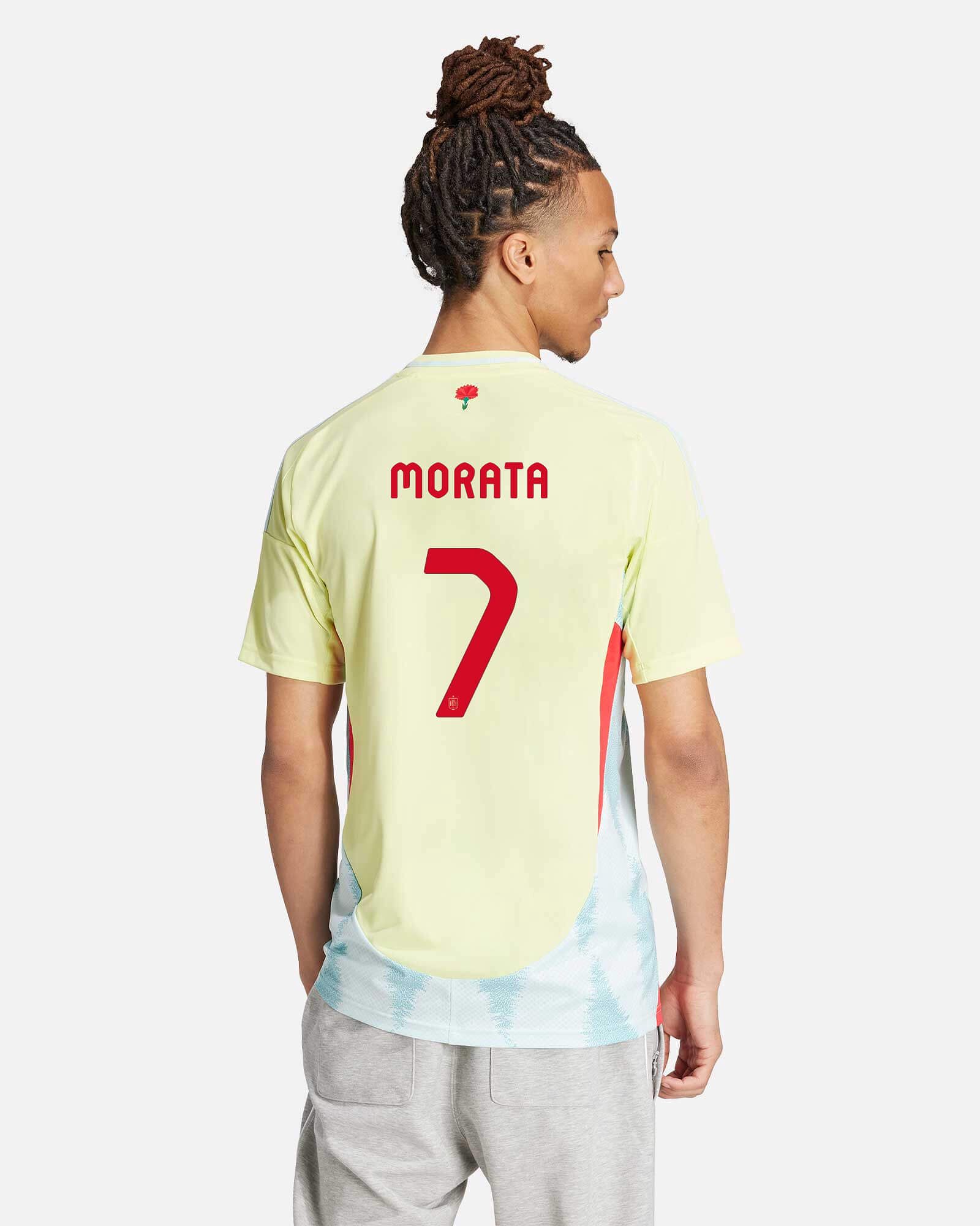 Camiseta 2ª España EURO 2024 Morata - Fútbol Factory