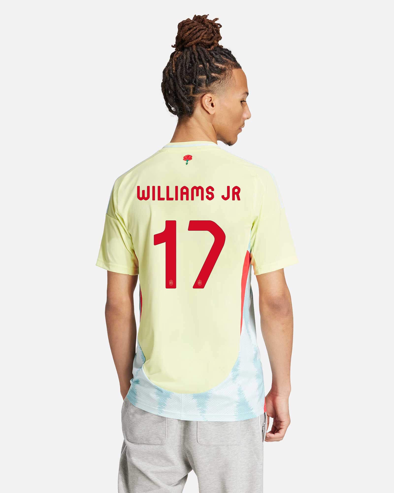 Camiseta 2ª España EURO 2024 Williams Jr - Fútbol Factory