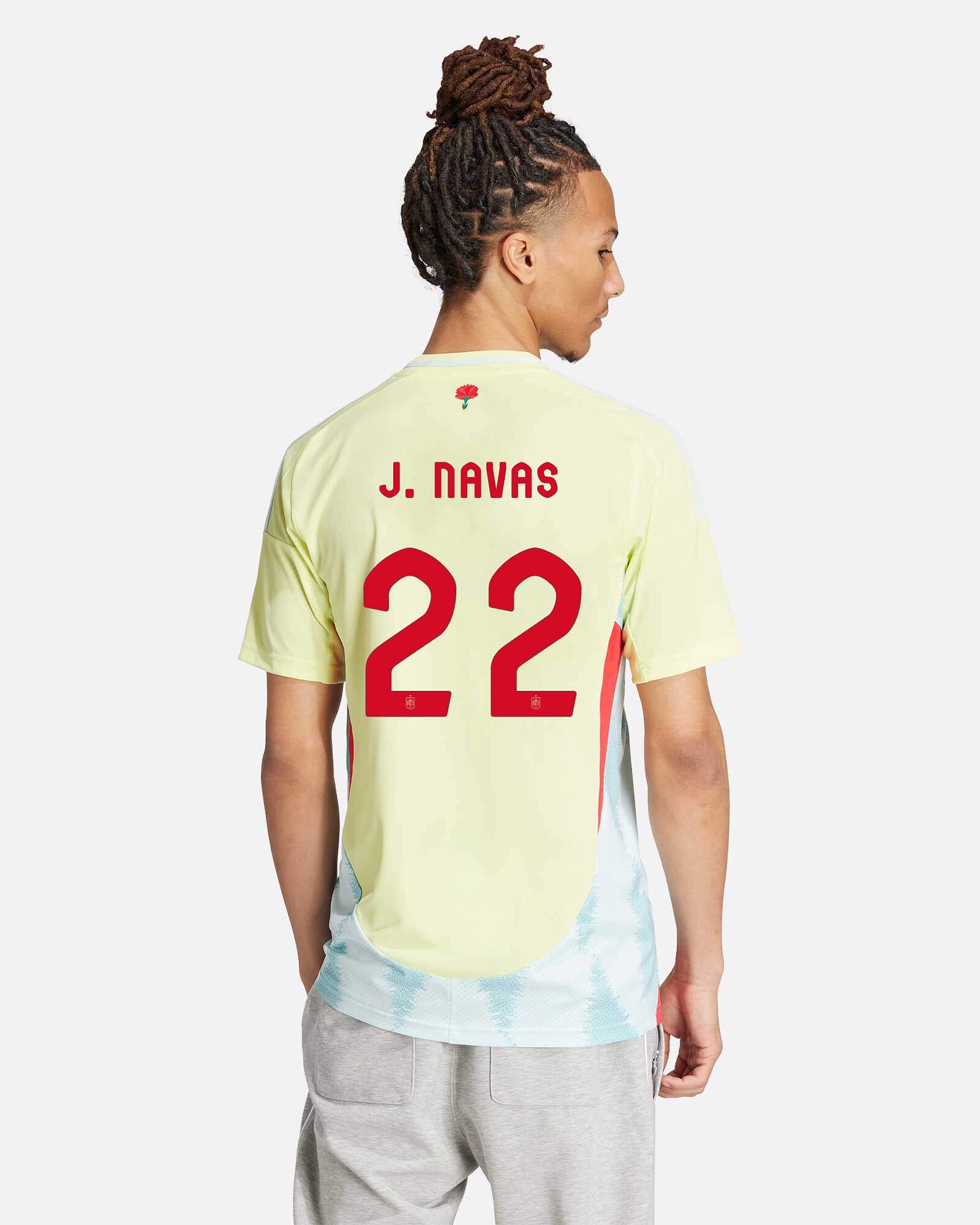 Camiseta 2ª España EURO 2024 J.Navas - Fútbol Factory