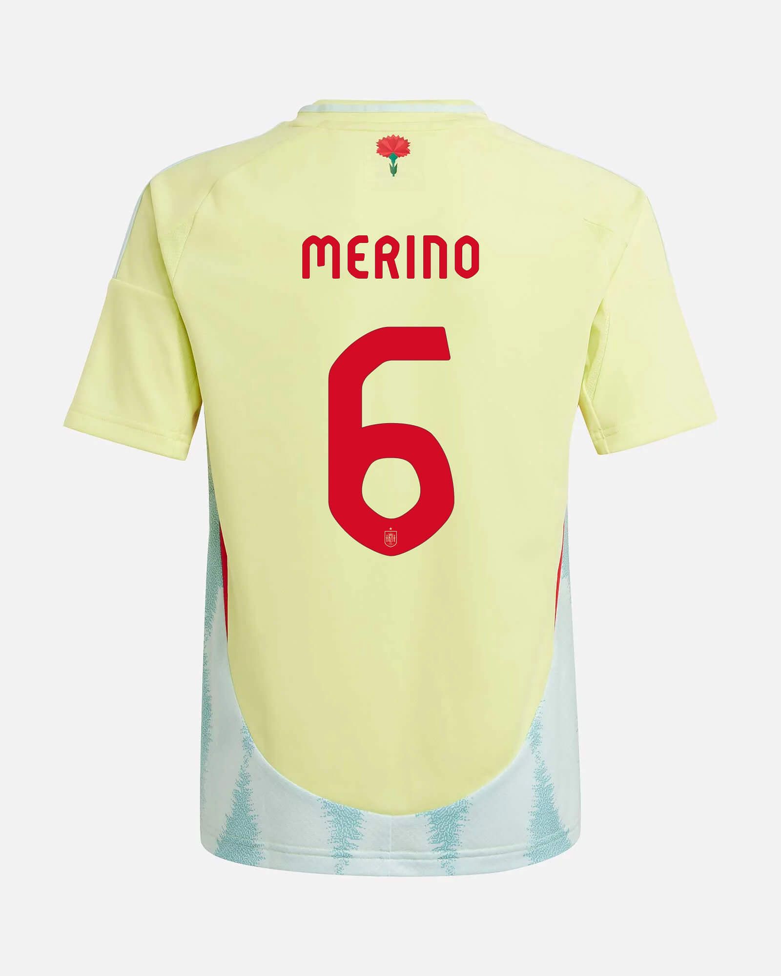 Camiseta 2ª España EURO 2024 Merino - Fútbol Factory