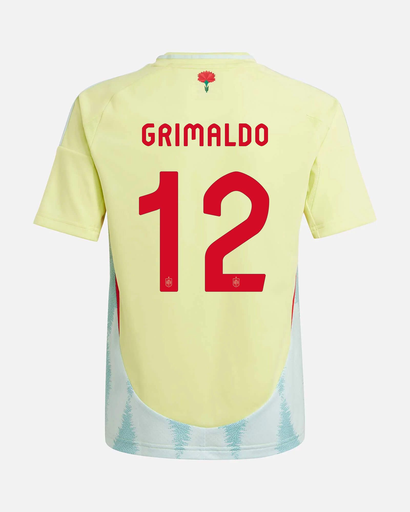 Camiseta 2ª España EURO 2024 Grimaldo - Fútbol Factory