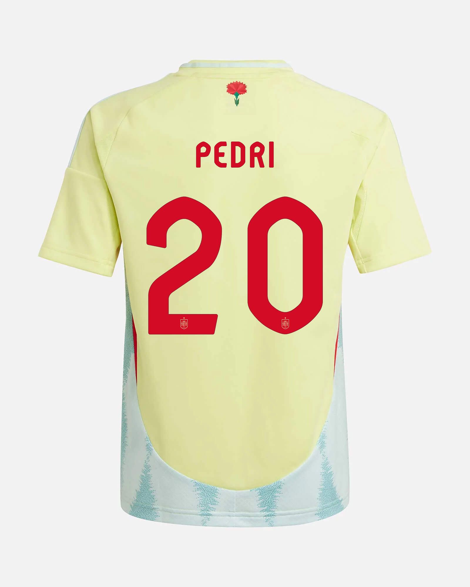 Camiseta 2ª España EURO 2024 Pedri - Fútbol Factory