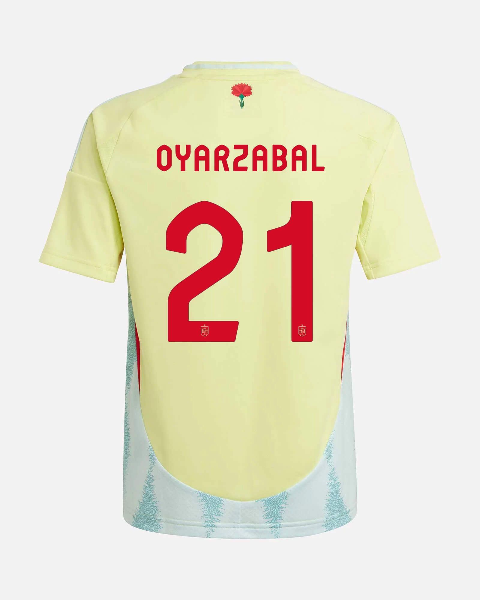 Camiseta 2ª España EURO 2024 Oyarzabal - Fútbol Factory