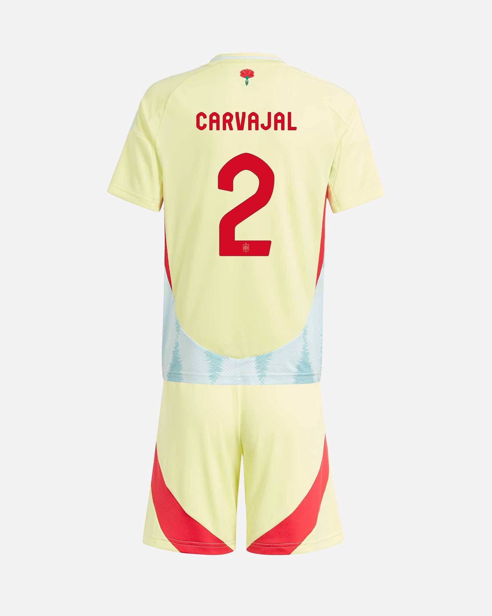 Conjunto 2ª España EURO 2024 Carvajal - Fútbol Factory