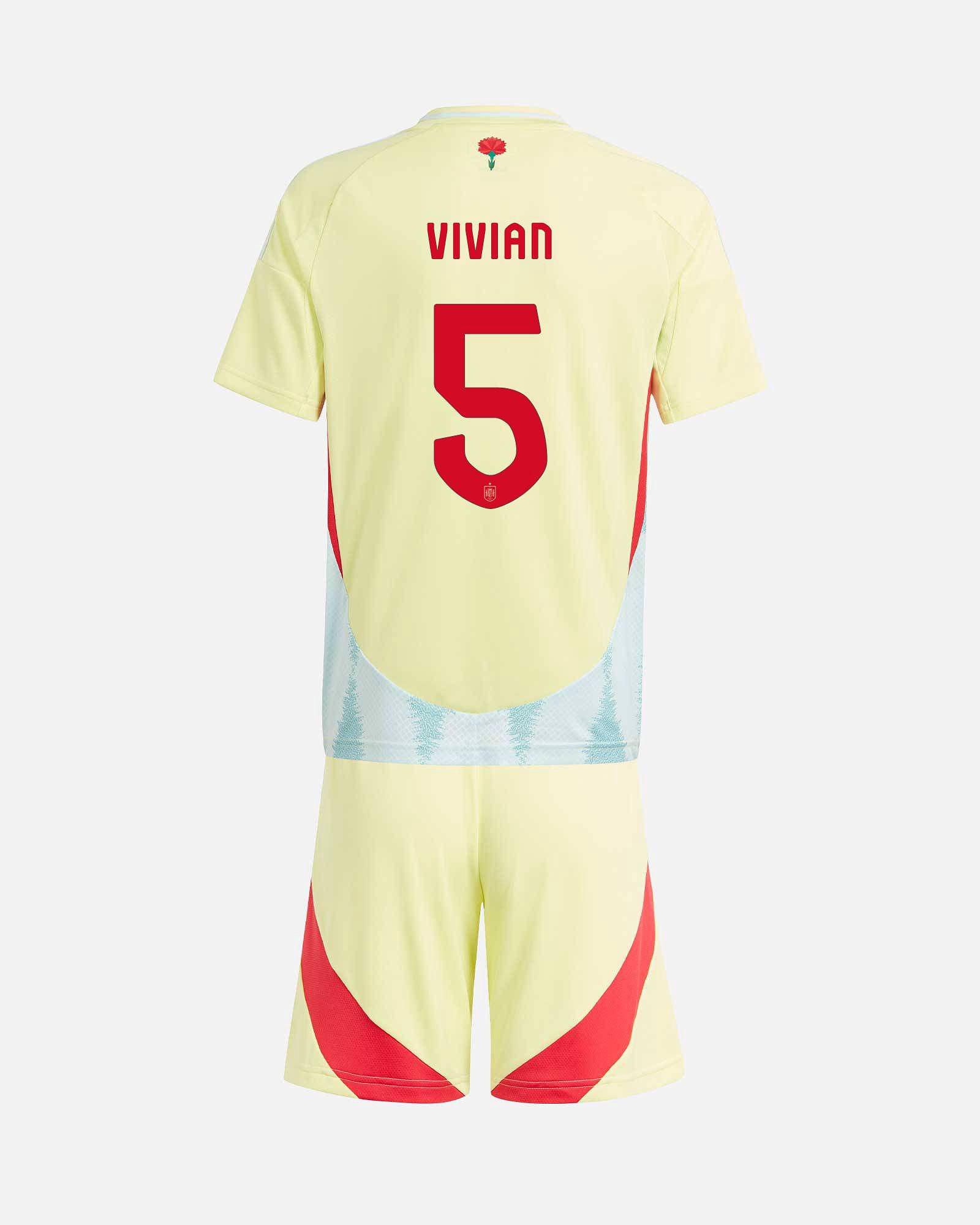 Conjunto 2ª España EURO 2024 Vivian - Fútbol Factory