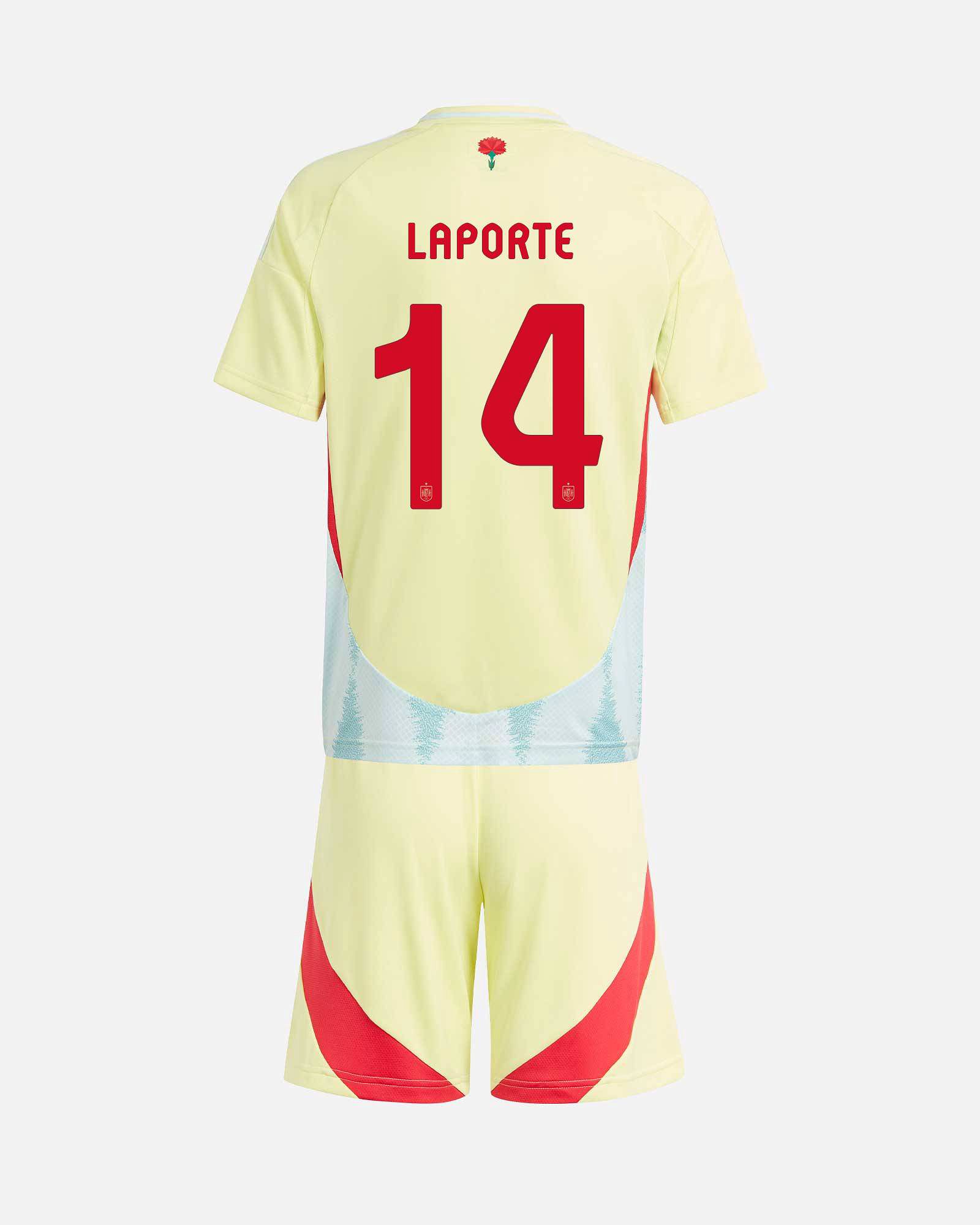 Conjunto 2ª España EURO 2024 Laporte - Fútbol Factory